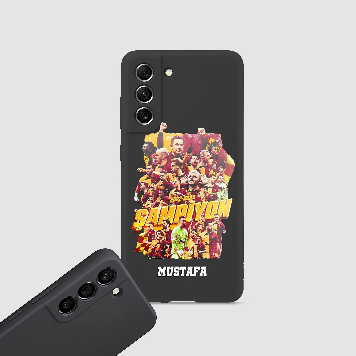 Galatasaray Hülle mit Wunschname - Şampiyon - 1instaphone