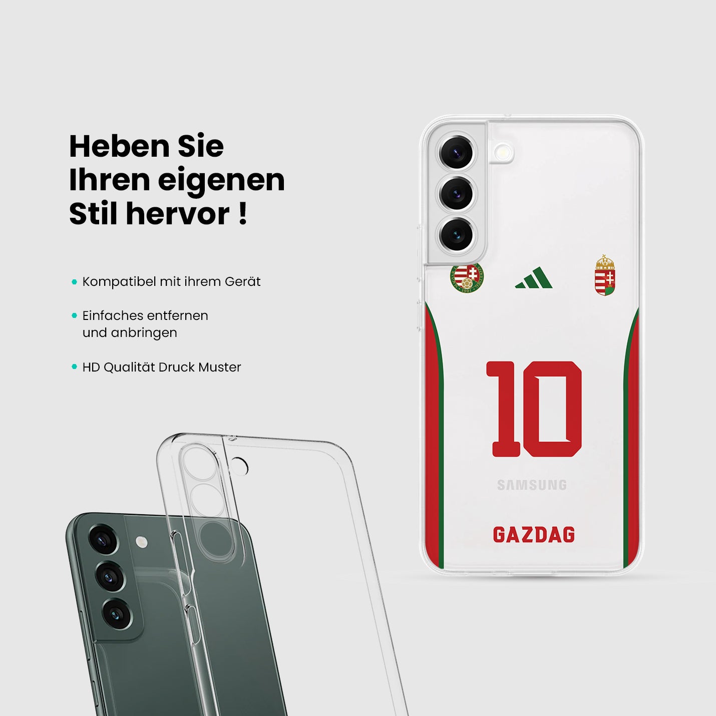 Ungarn Handyhülle EM 2024 - 1instaphone
