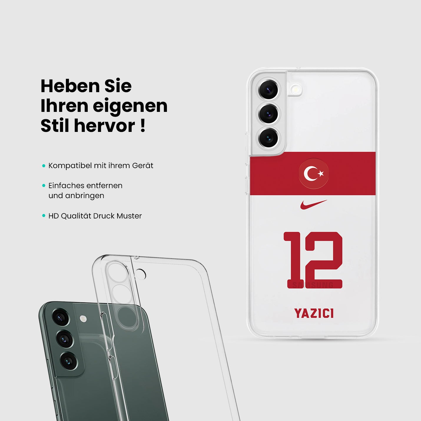 Türkei Handyhülle EM 2024 - 1instaphone