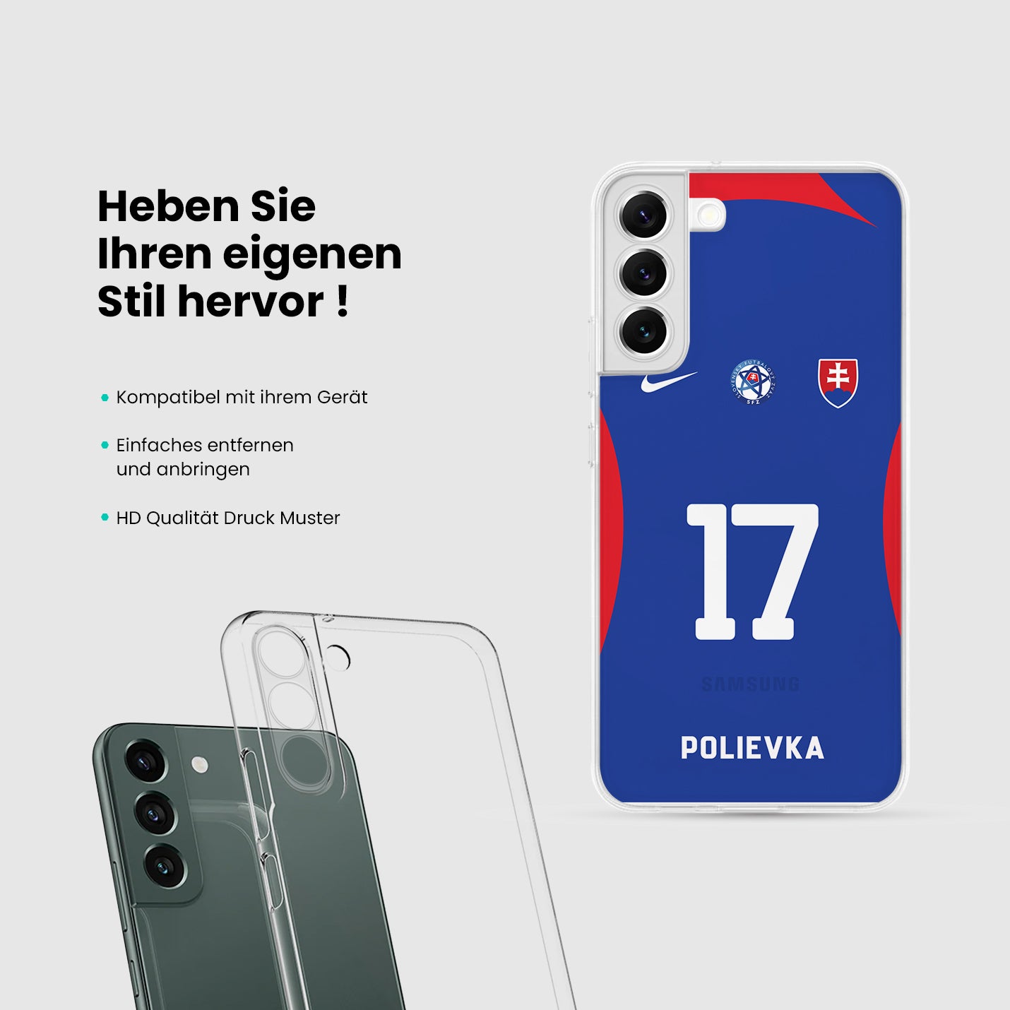 Slowakei Handyhülle EM 2024 - 1instaphone