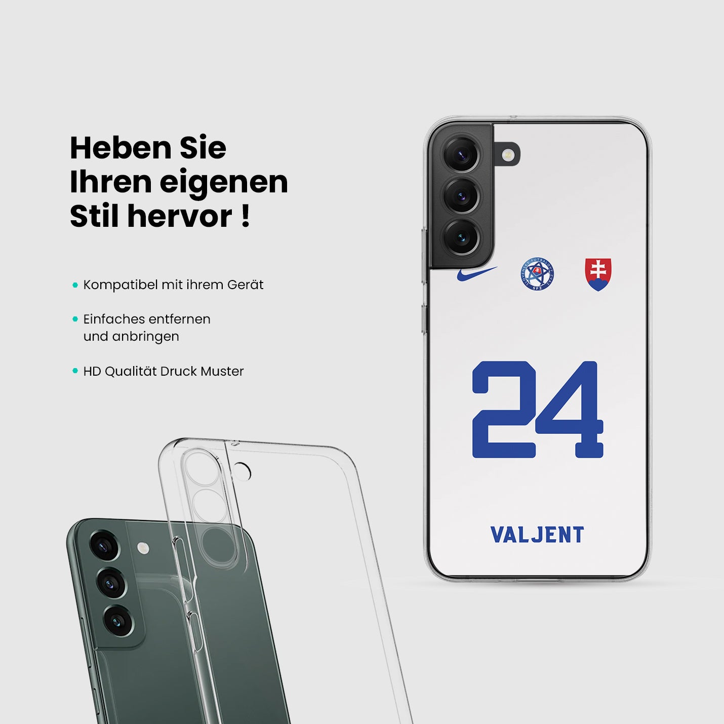 Slowakei Handyhülle EM 2024 - 1instaphone