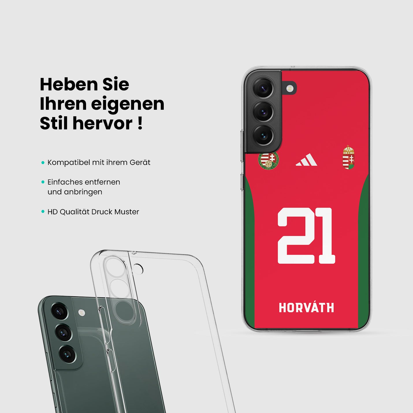 Ungarn Handyhülle EM 2024 - 1instaphone