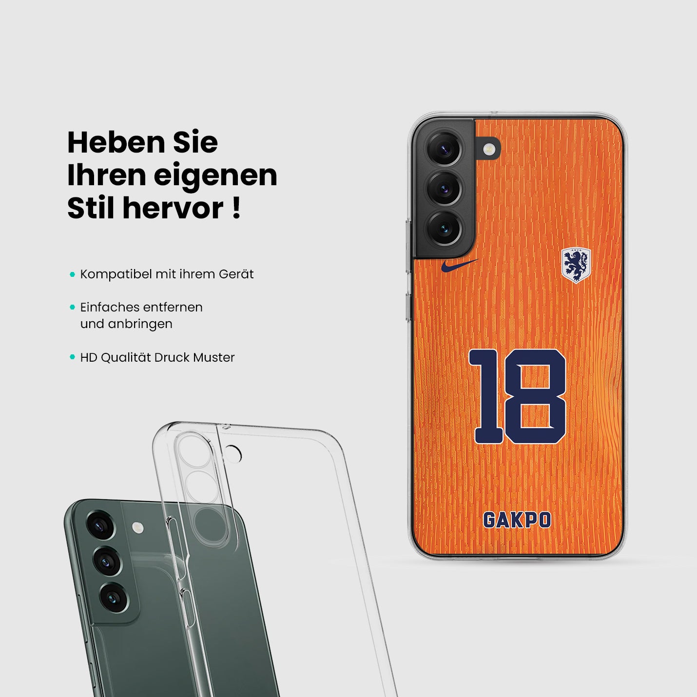 Niederlande Handyhülle EM 2024 - 1instaphone