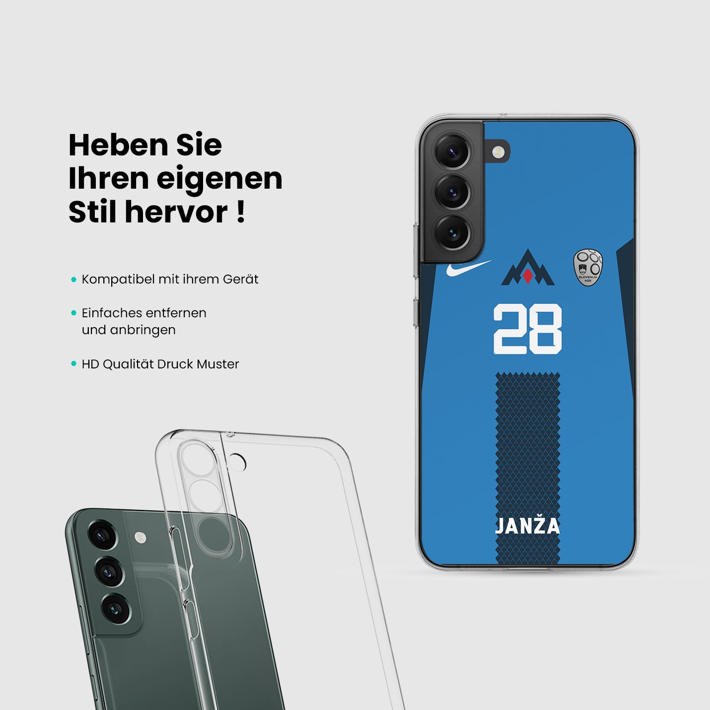 Slowenien Handyhülle EM 2024 - 1instaphone