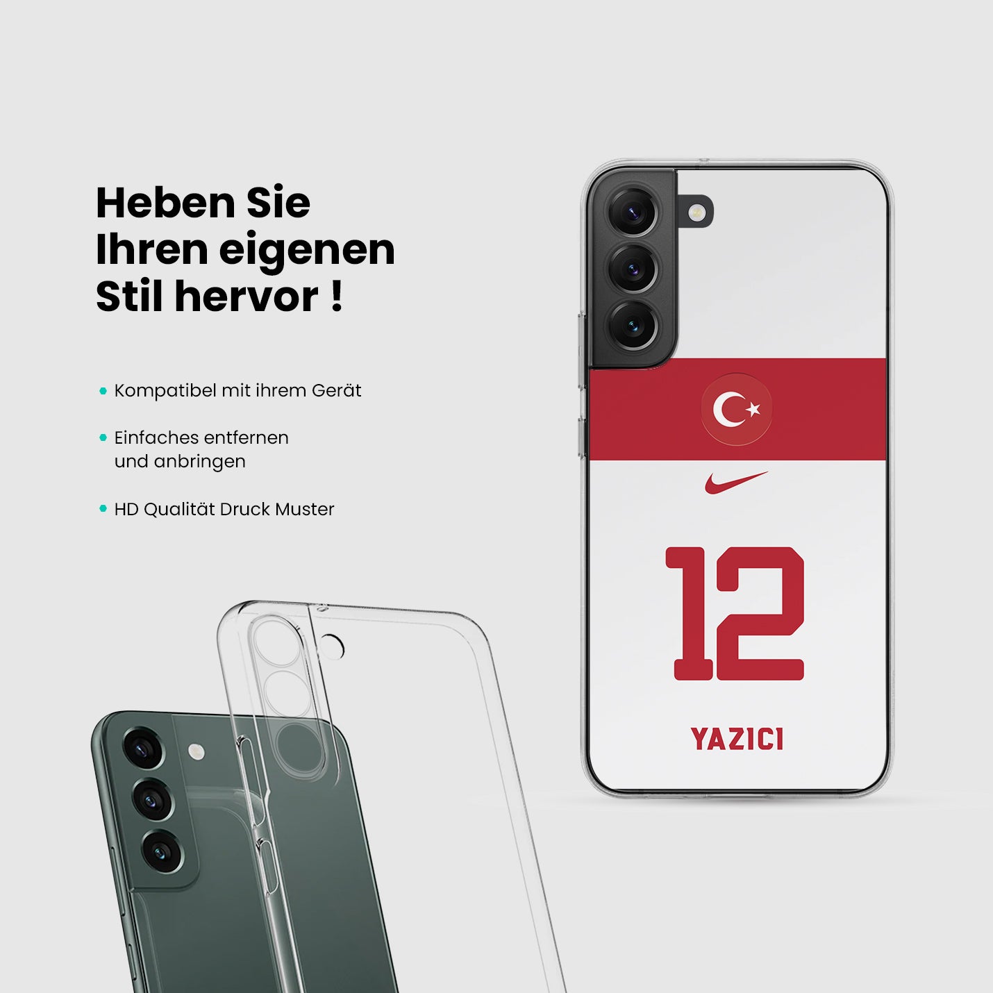 Türkei Handyhülle EM 2024 - 1instaphone