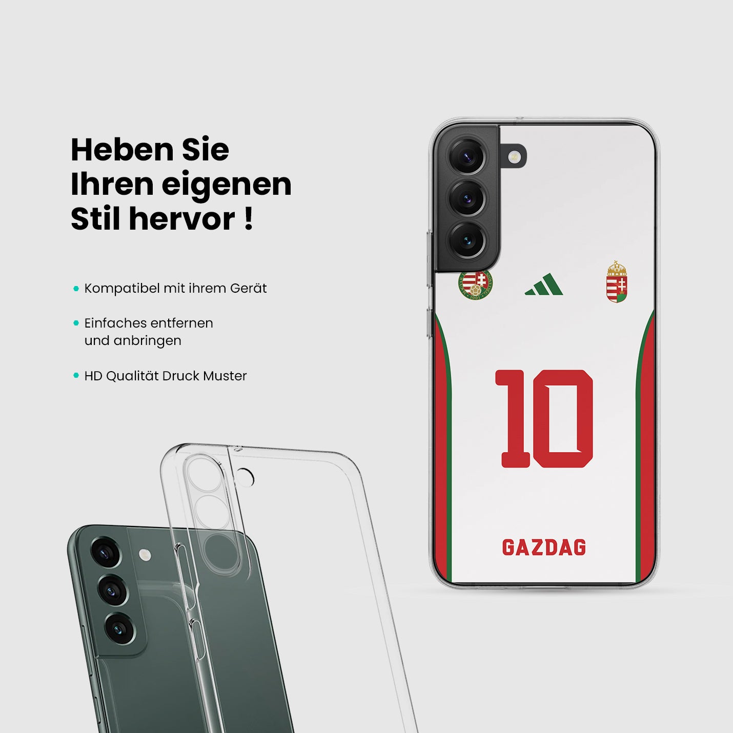 Ungarn Handyhülle EM 2024 - 1instaphone