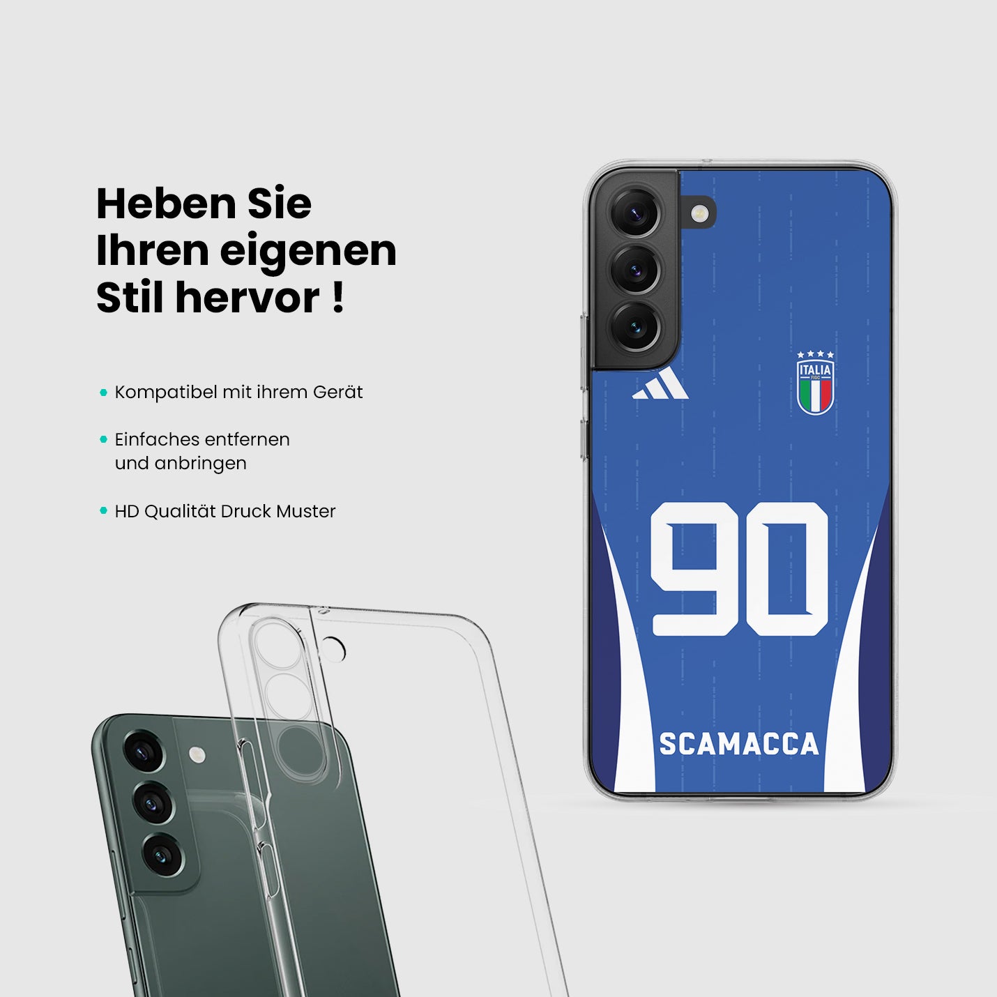 Italien Handyhülle EM 2024 - 1instaphone