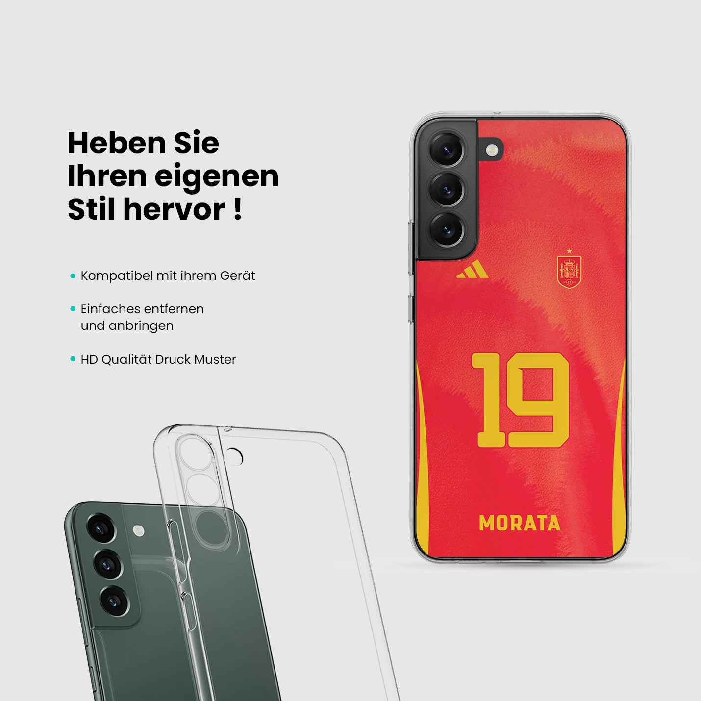 Spanien Handyhülle EM 2024 - 1instaphone