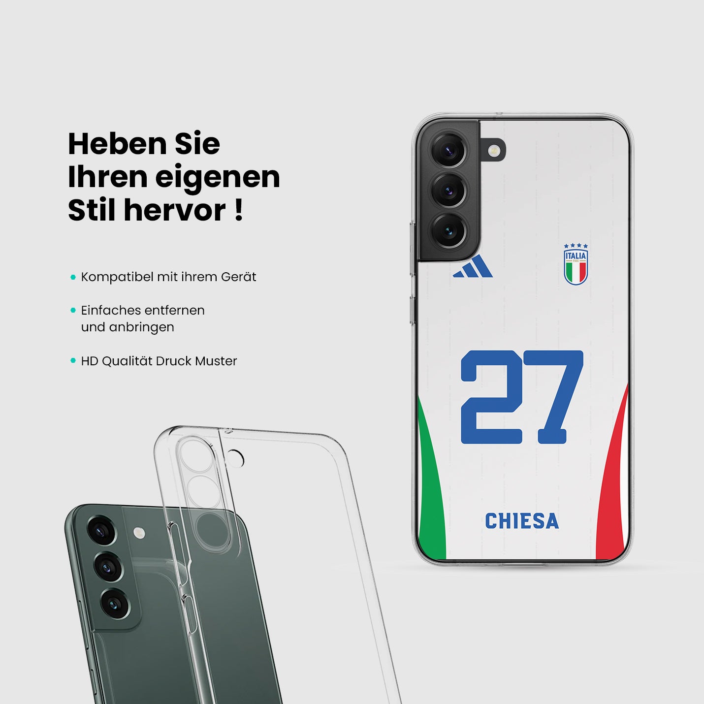 Italien Handyhülle EM 2024 - 1instaphone