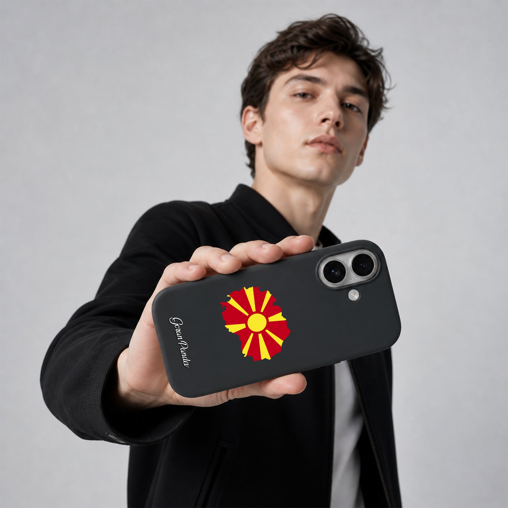 Handyhüllen mit Flagge - Mazedonien - 1instaphone