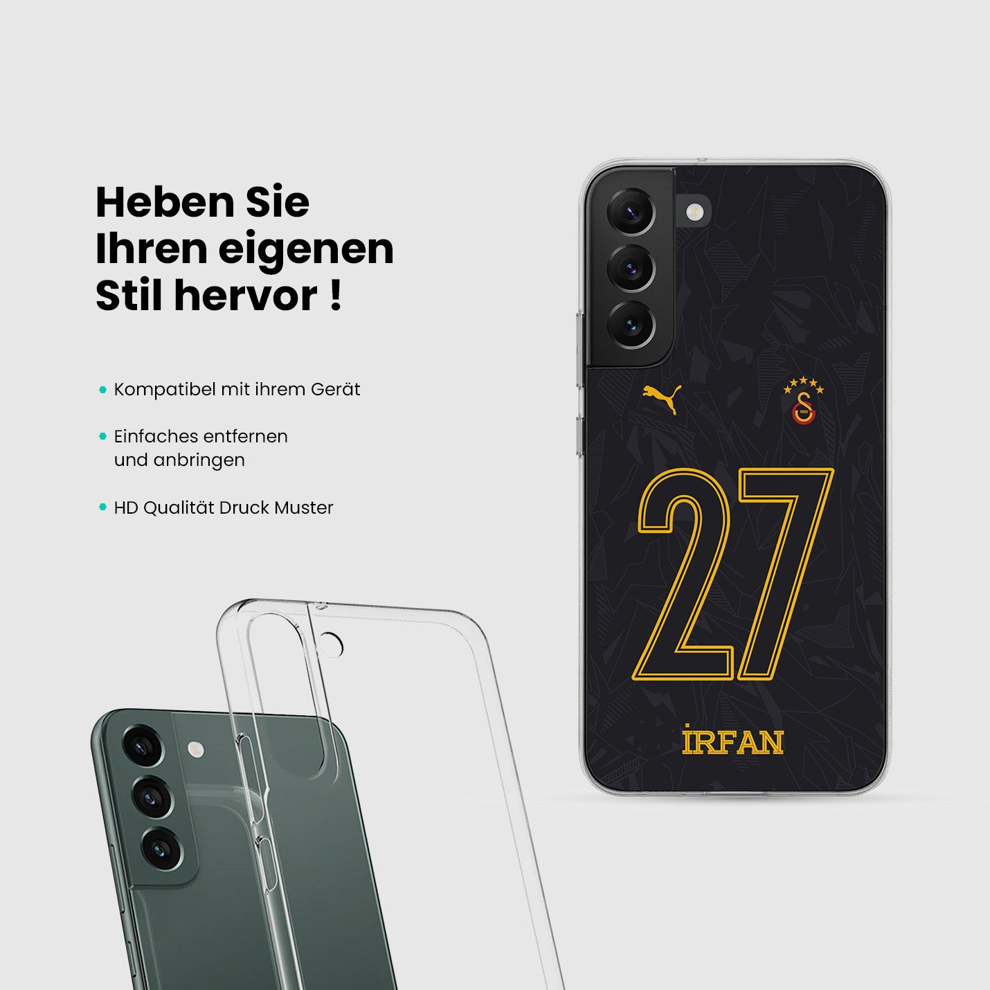 Personalisierte Galatasaray Handyhülle 2023 - 1instaphone