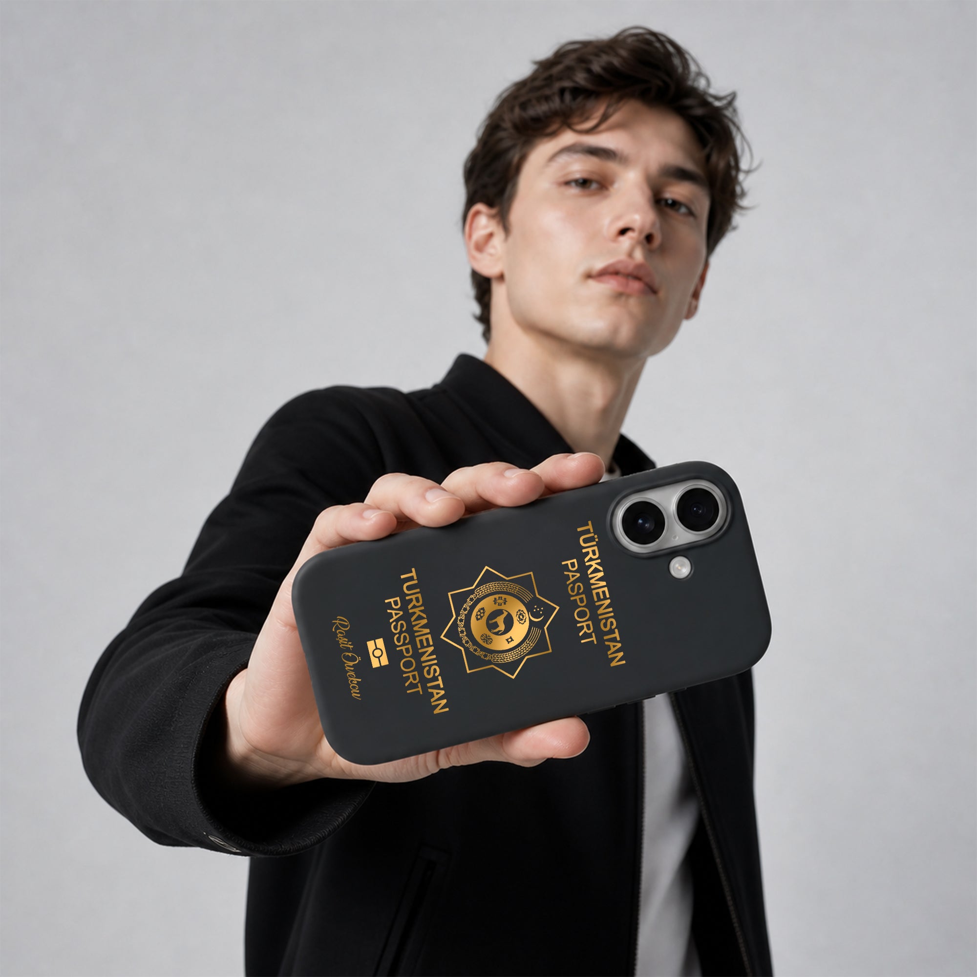 Handyhüllen mit Reisepass - Turkmenistan - 1instaphone