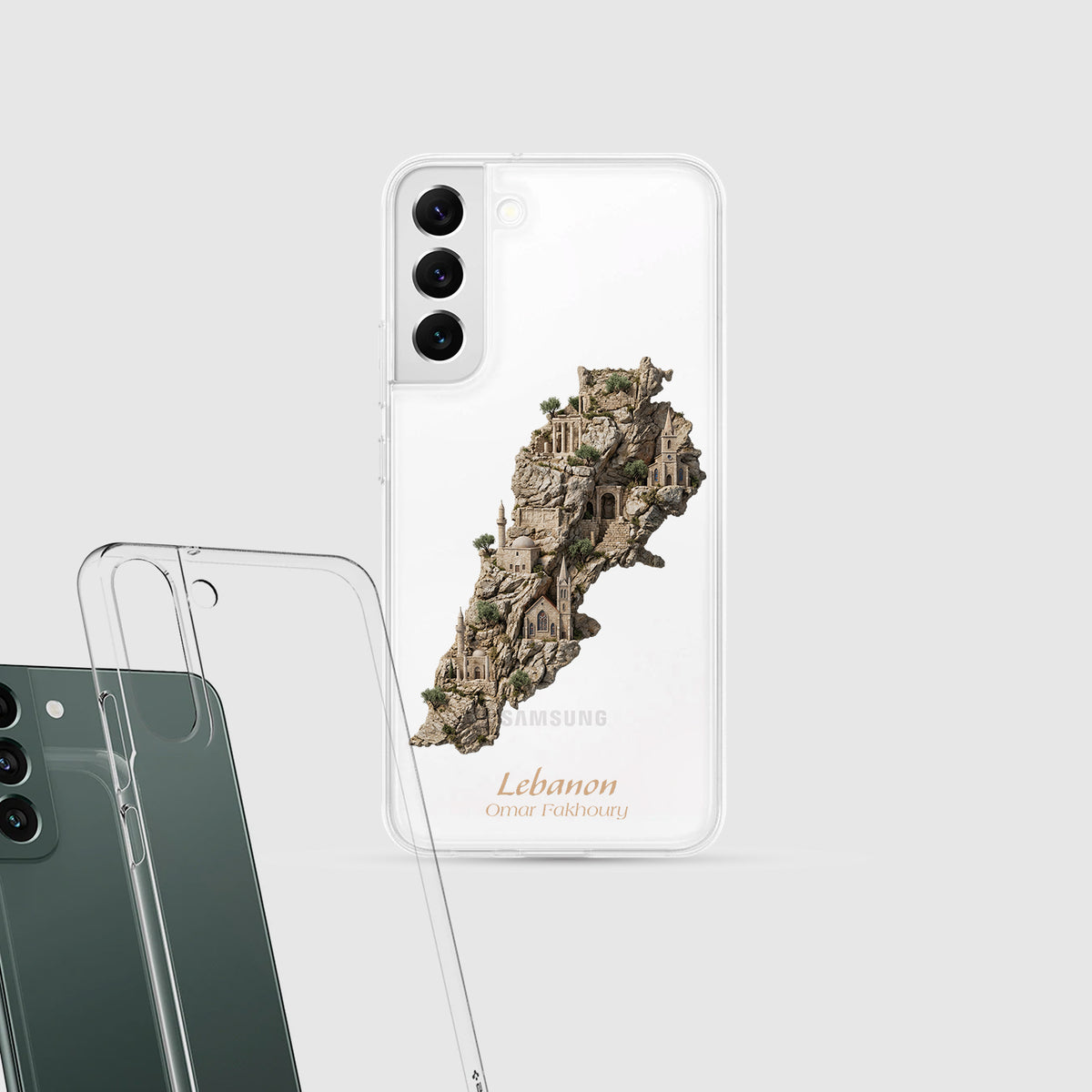 Lebanon Karte – Islamisches Kunst Design - 1instaphone