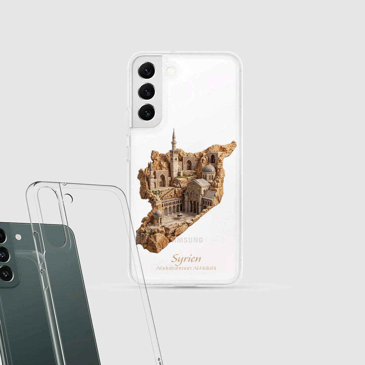 Syrien Karte – Islamisches Kunst Design - 1instaphone