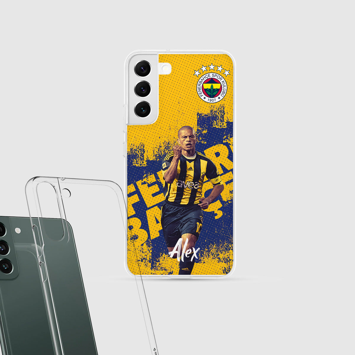 Fenerbahce Hülle mit Wunschname ALEX - 1instaphone