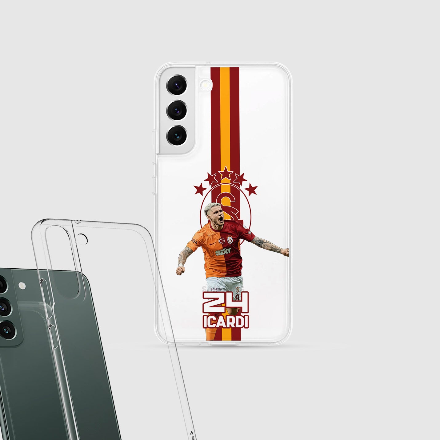 Mauro Icardi Galatasaray Hülle mit Wunschname - 1instaphone