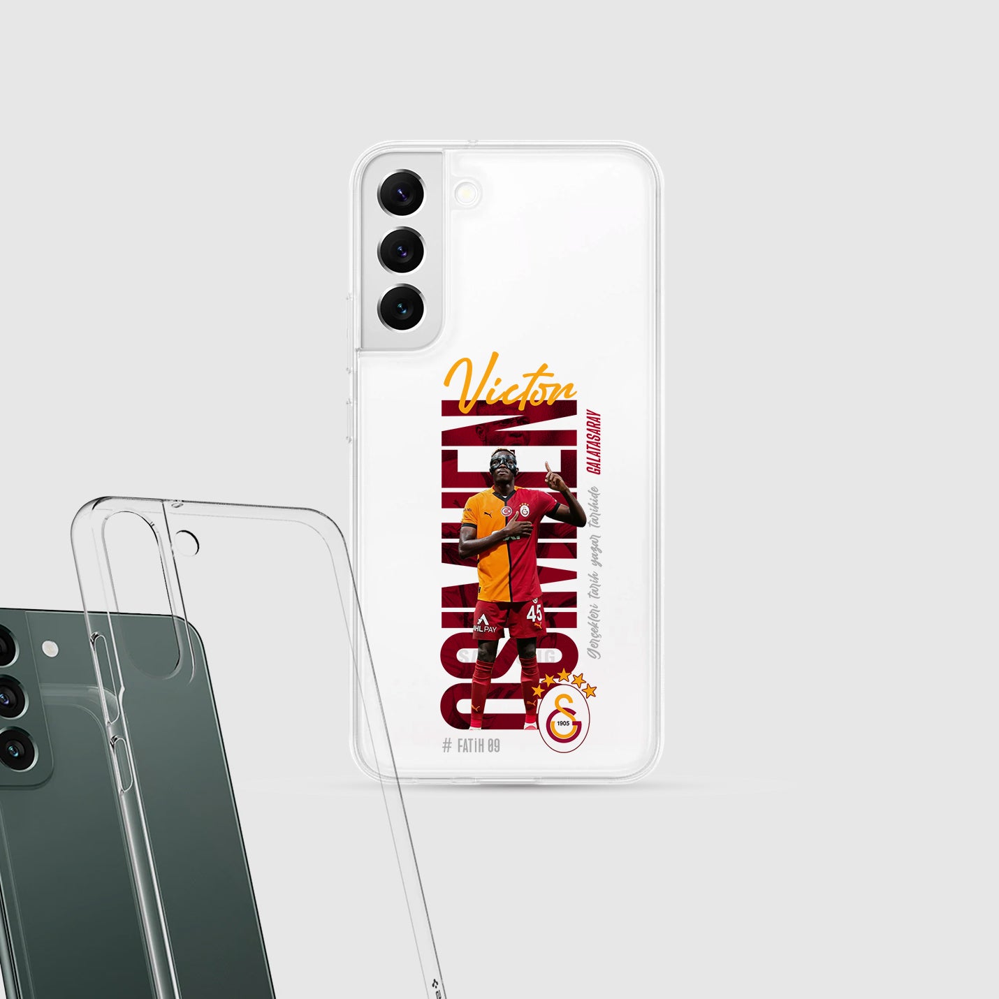 Personalisierte Galatasaray Handyhülle - Şampiyon 2025 Streifen Gold Rot Logo (Kopya) (Kopya) (Kopya) (Kopya) (Kopya) (Kopya) - 1instaphone