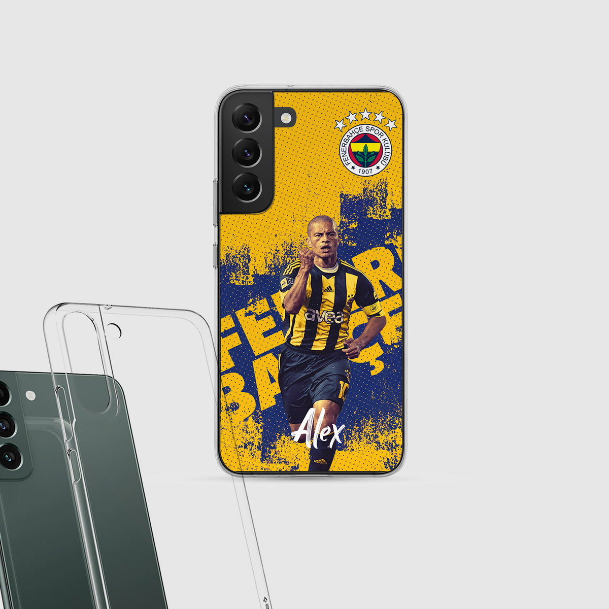 Fenerbahce Hülle mit Wunschname ALEX - 1instaphone