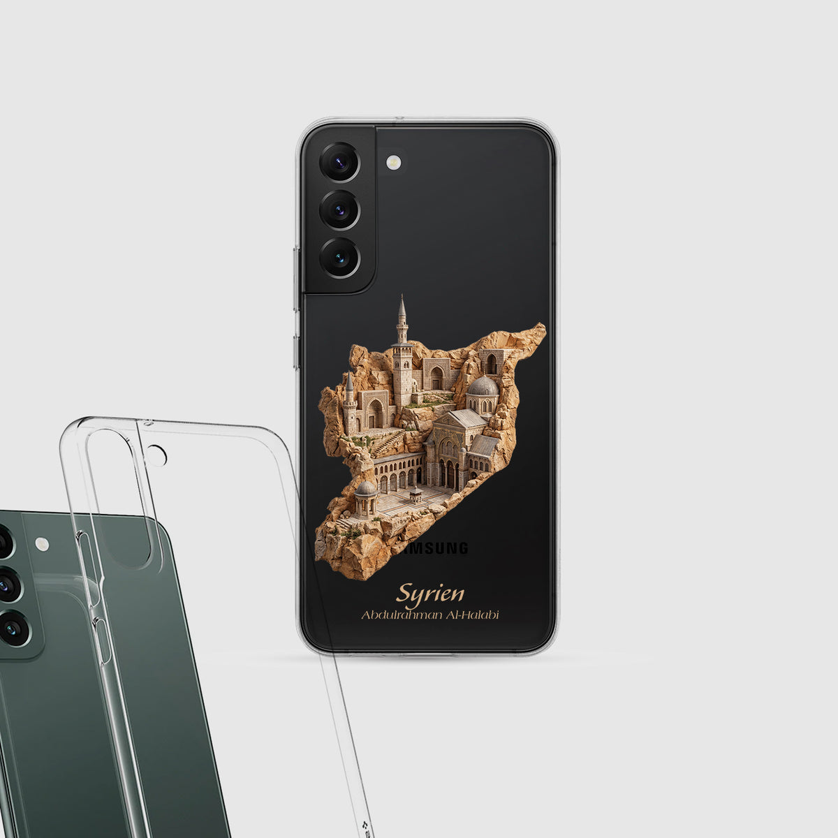 Syrien Karte – Islamisches Kunst Design - 1instaphone