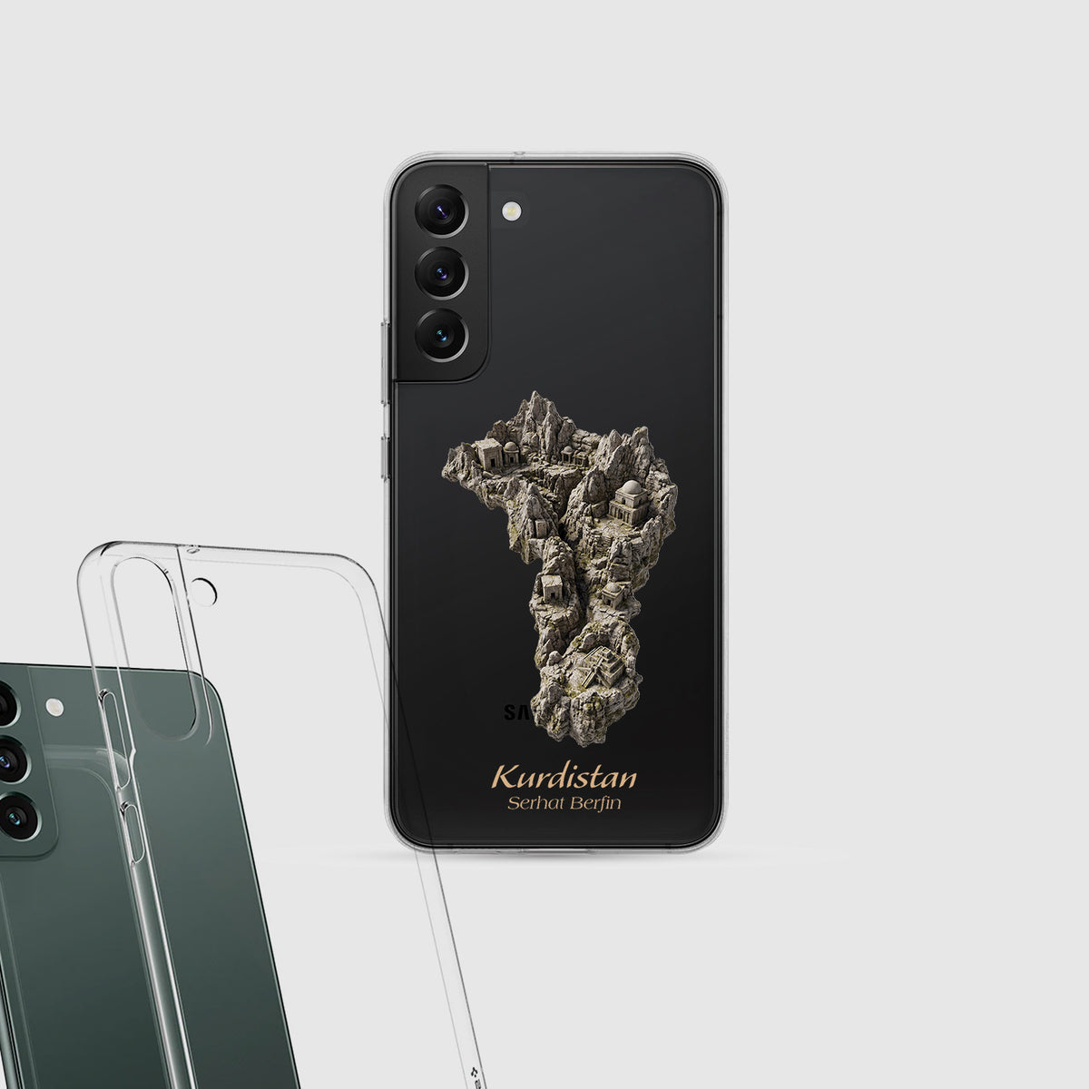 Kurdistan Karte – Islamisches Kunst Design - 1instaphone
