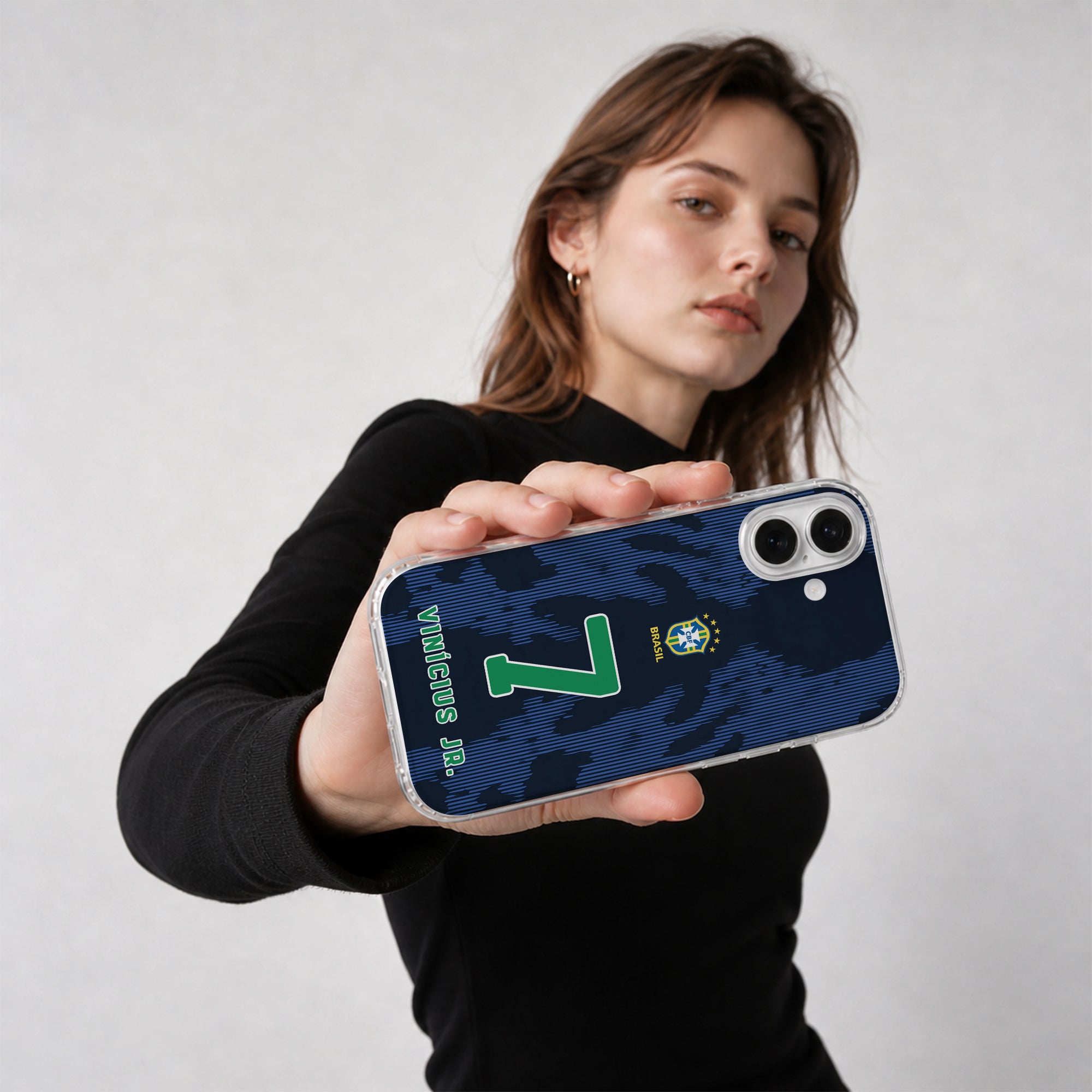 Brazil WM 2026 Handyhülle – Name & Nummer - 1instaphone