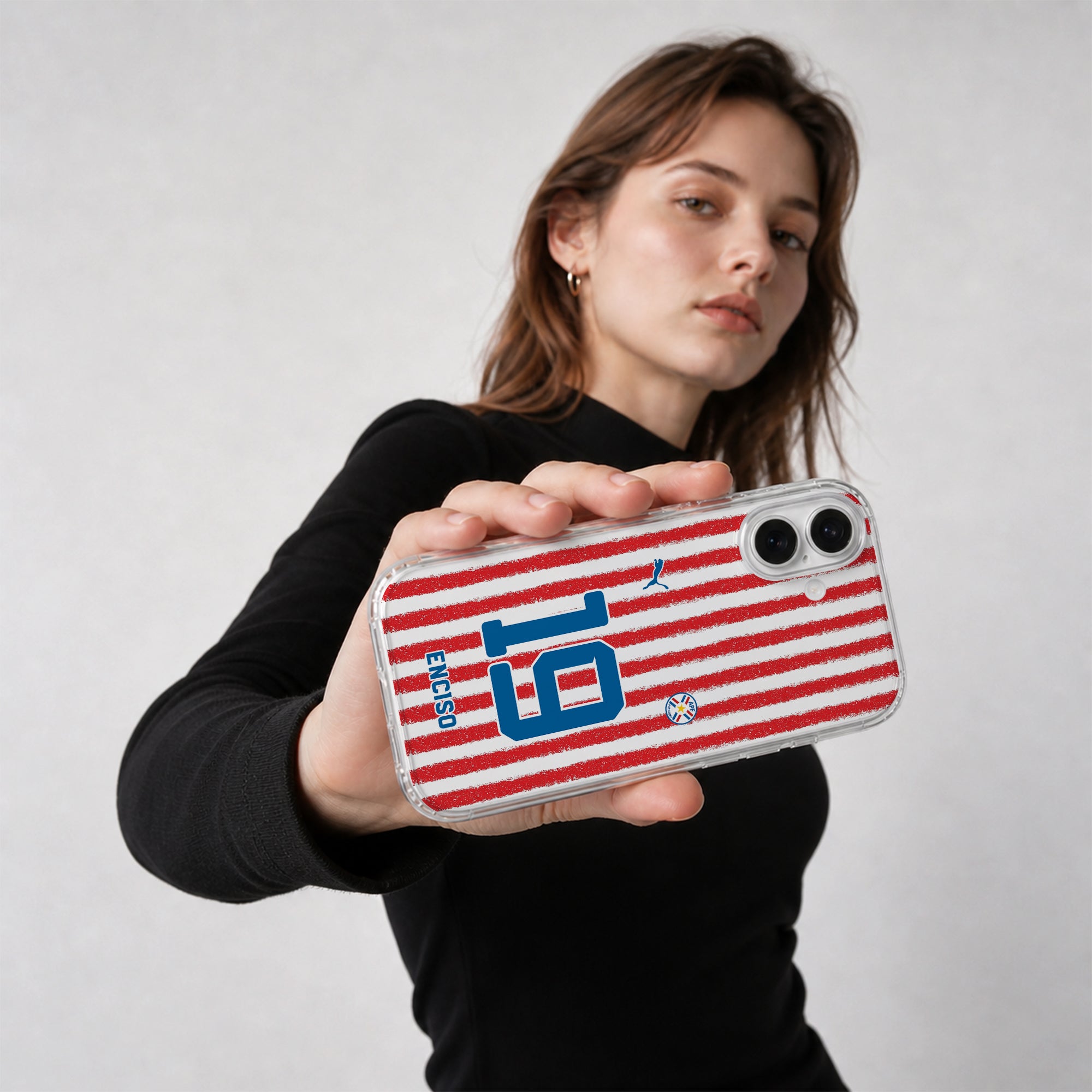 Paraguay 2026 Handyhülle – Name & Nummer - 1instaphone