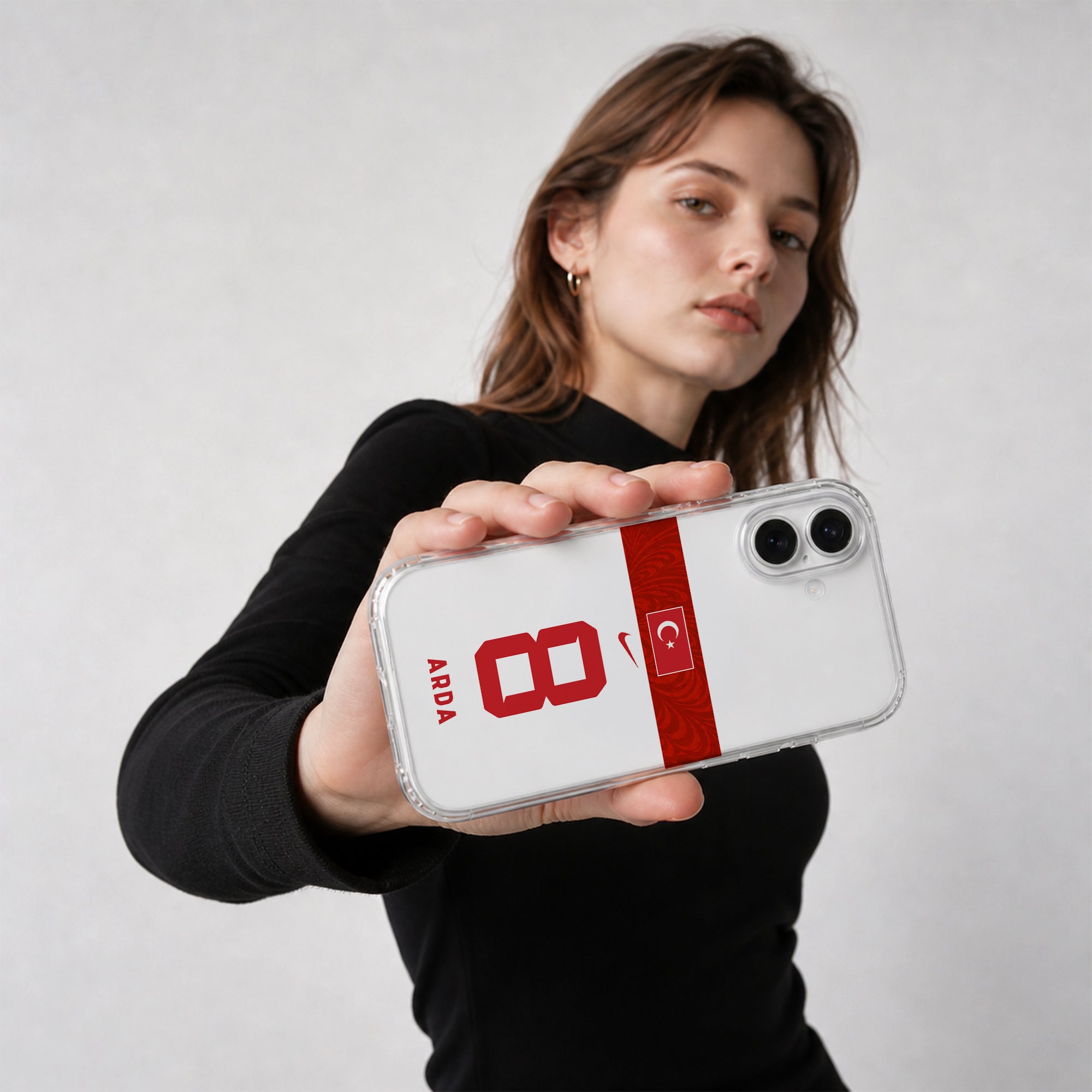 Turkey WM 2026 Handyhülle – Name & Nummer - 1instaphone
