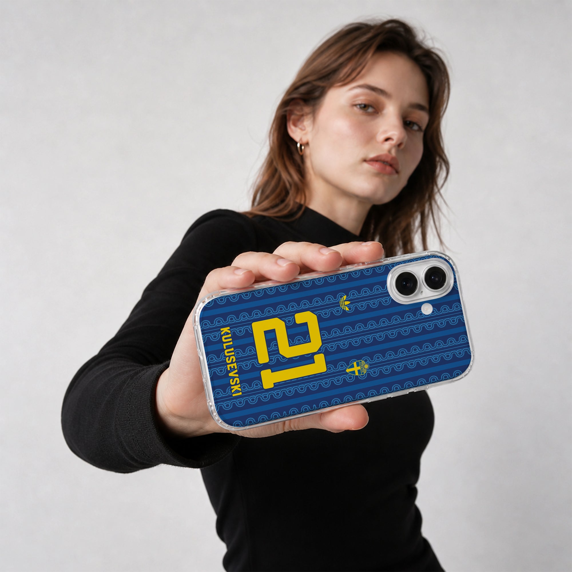 Sweden 2026 Handyhülle – Name & Nummer - 1instaphone