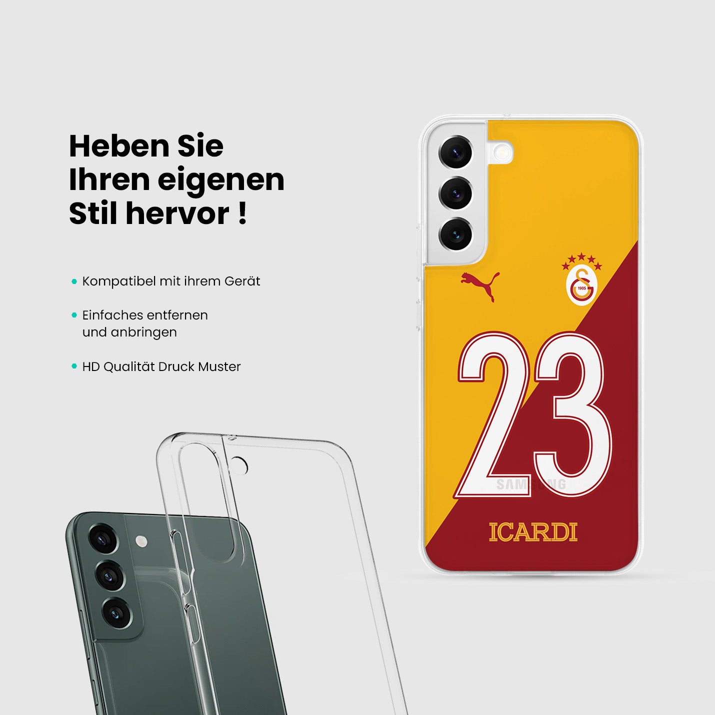 Personalisierte Galatasaray Handyhülle - 1instaphone