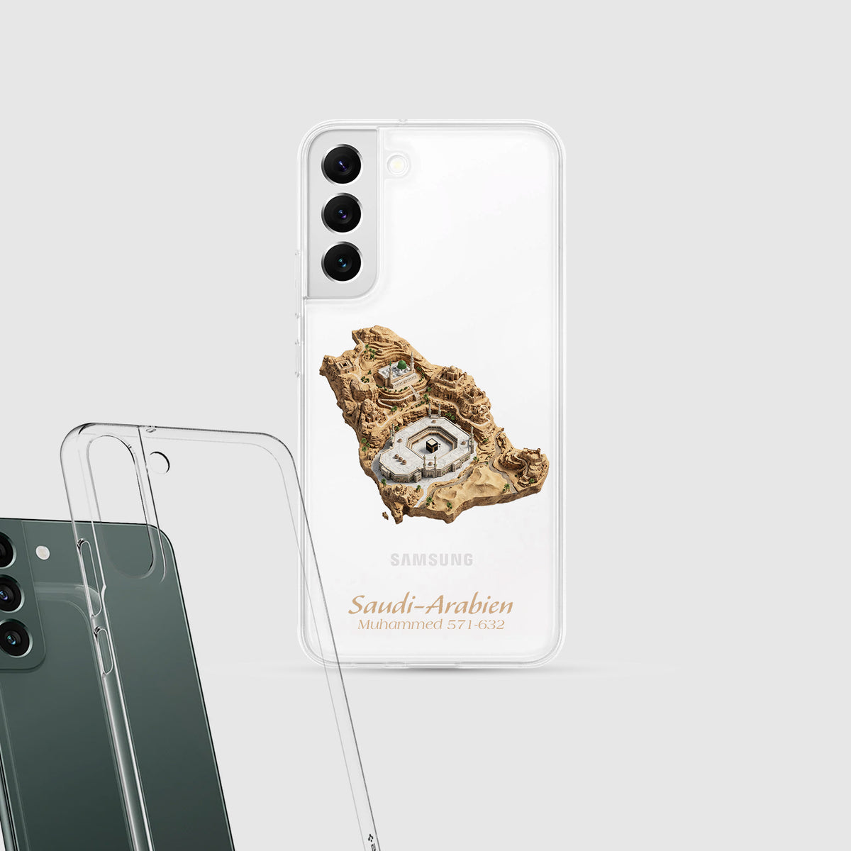 Saudi-Arabien Karte – Islamisches Kunst Design - 1instaphone