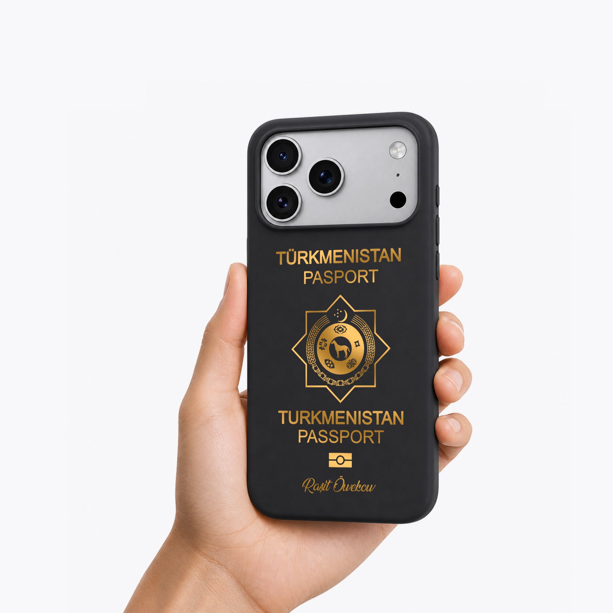 Handyhüllen mit Reisepass - Turkmenistan - 1instaphone