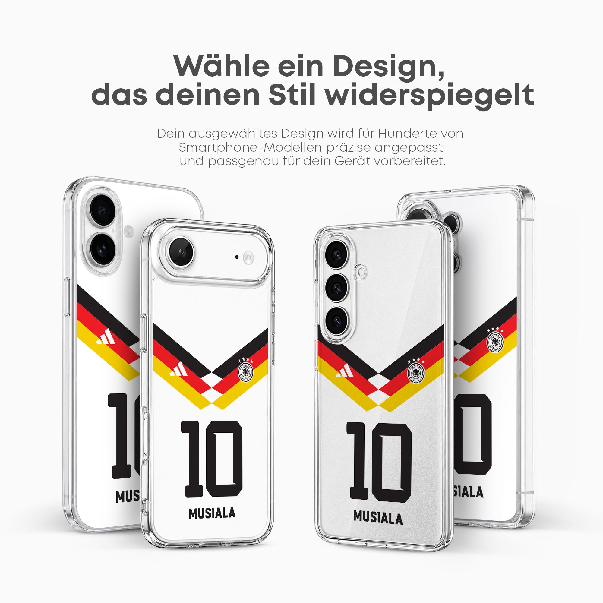 Germany WM 2026 Handyhülle – Name & Nummer - 1instaphone