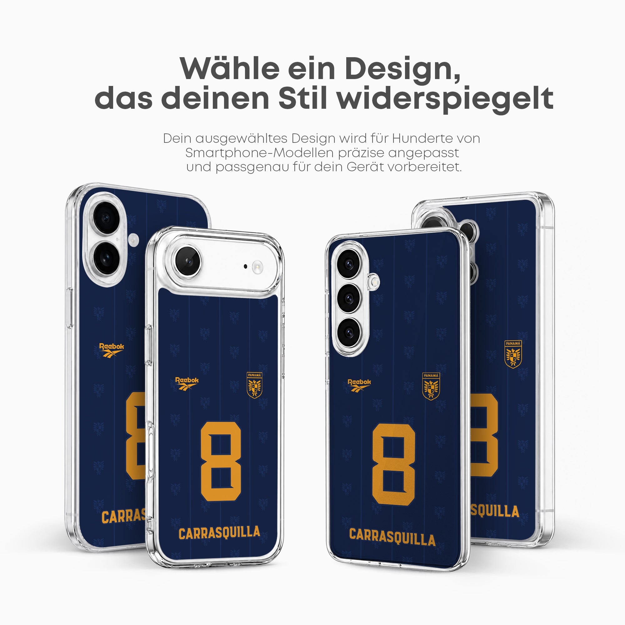 Panama 2026 Handyhülle – Name & Nummer - 1instaphone