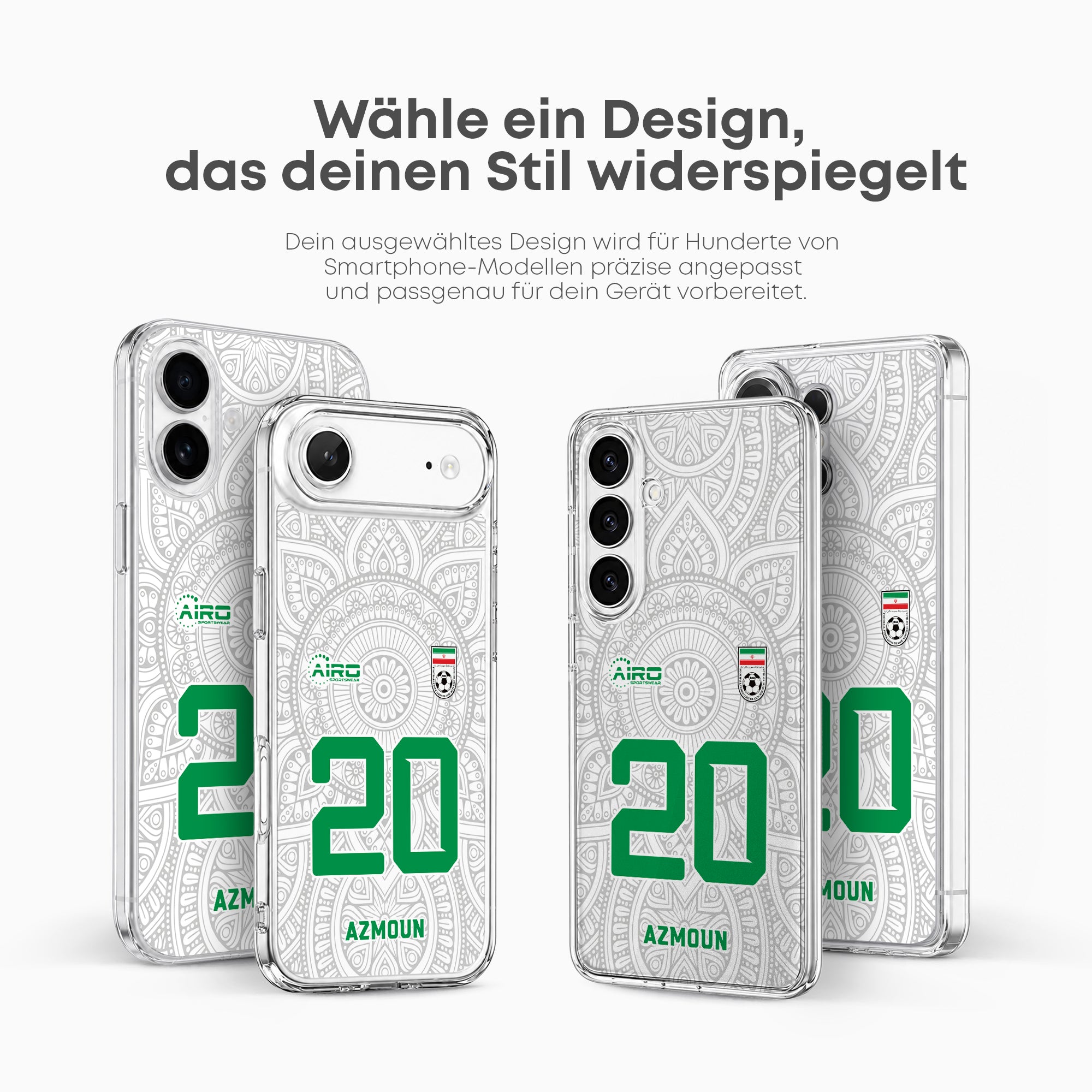 Iran 2026 Handyhülle – Name & Nummer - 1instaphone