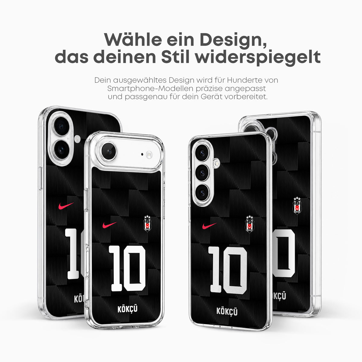 Coque de téléphone Besiktas personnalisée 2023