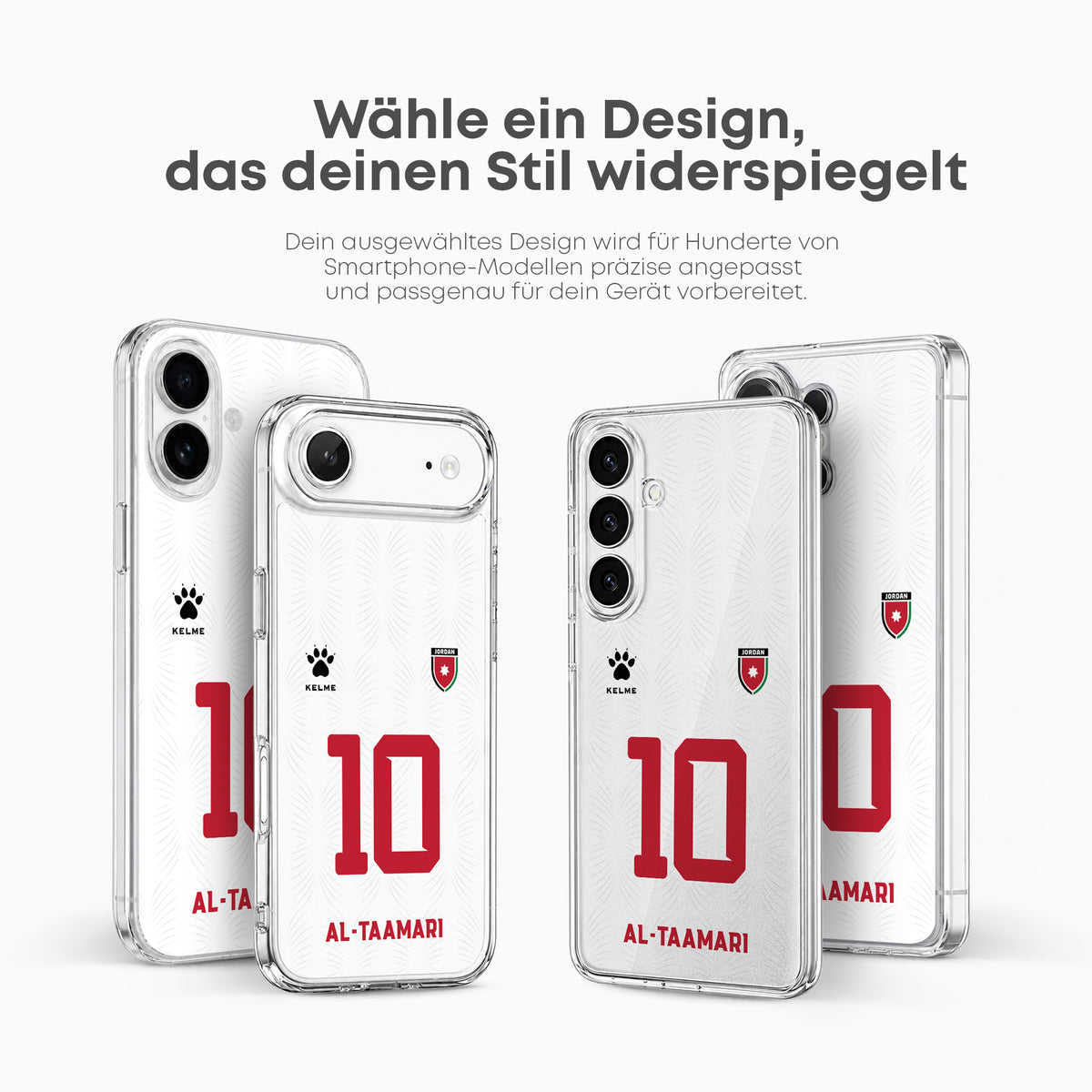 Jordan 2026 Handyhülle – Name & Nummer - 1instaphone