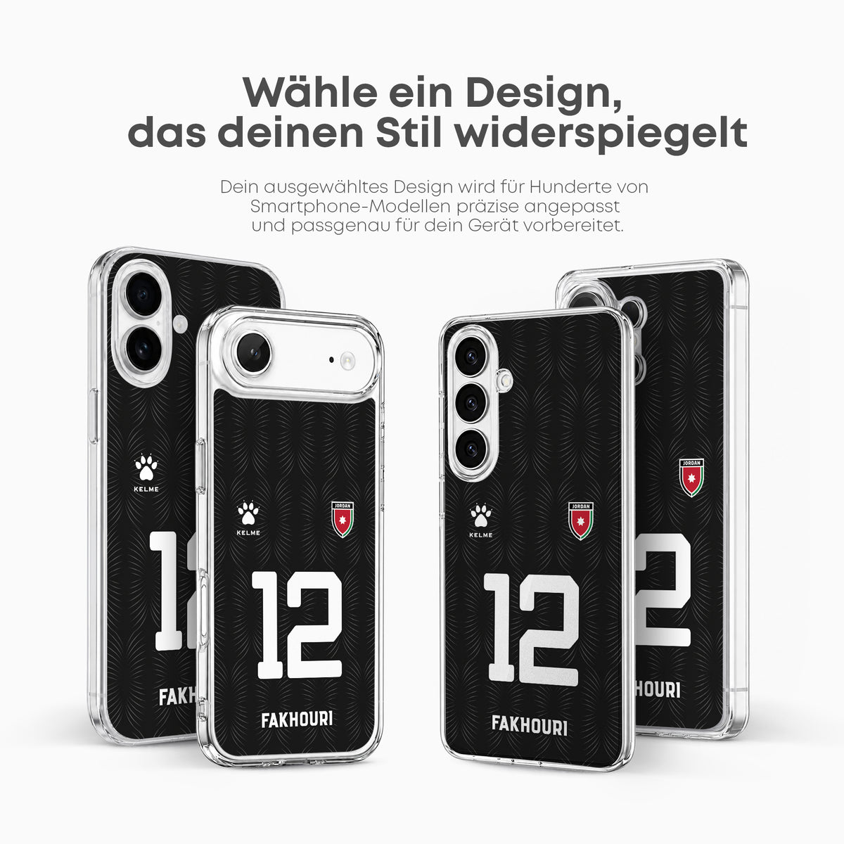 Jordan 2026 Handyhülle – Name & Nummer - 1instaphone