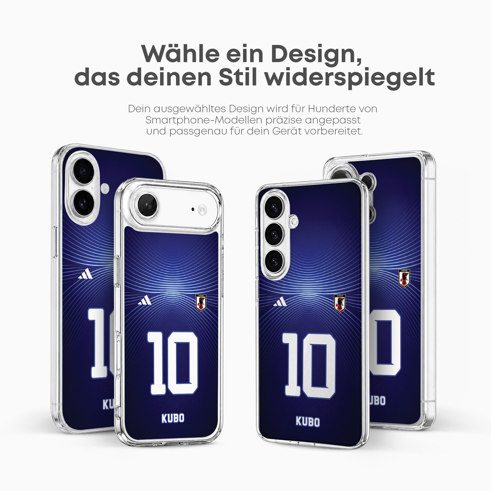Japan 2026 Handyhülle – Name & Nummer - 1instaphone