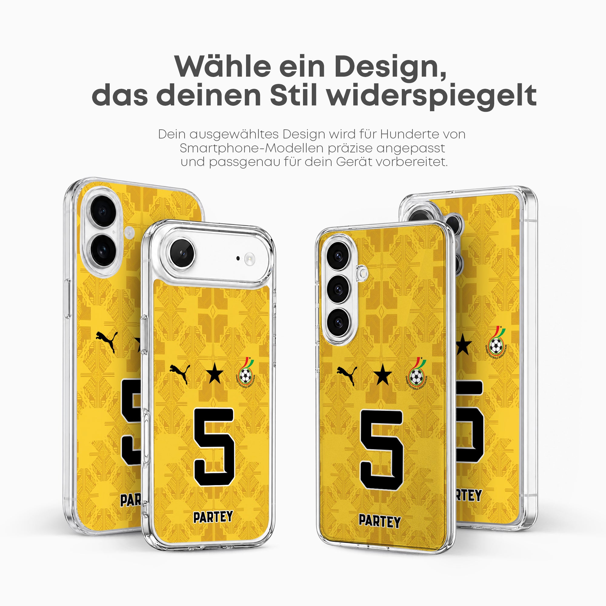 Ghana 2026 Handyhülle – Name & Nummer - 1instaphone