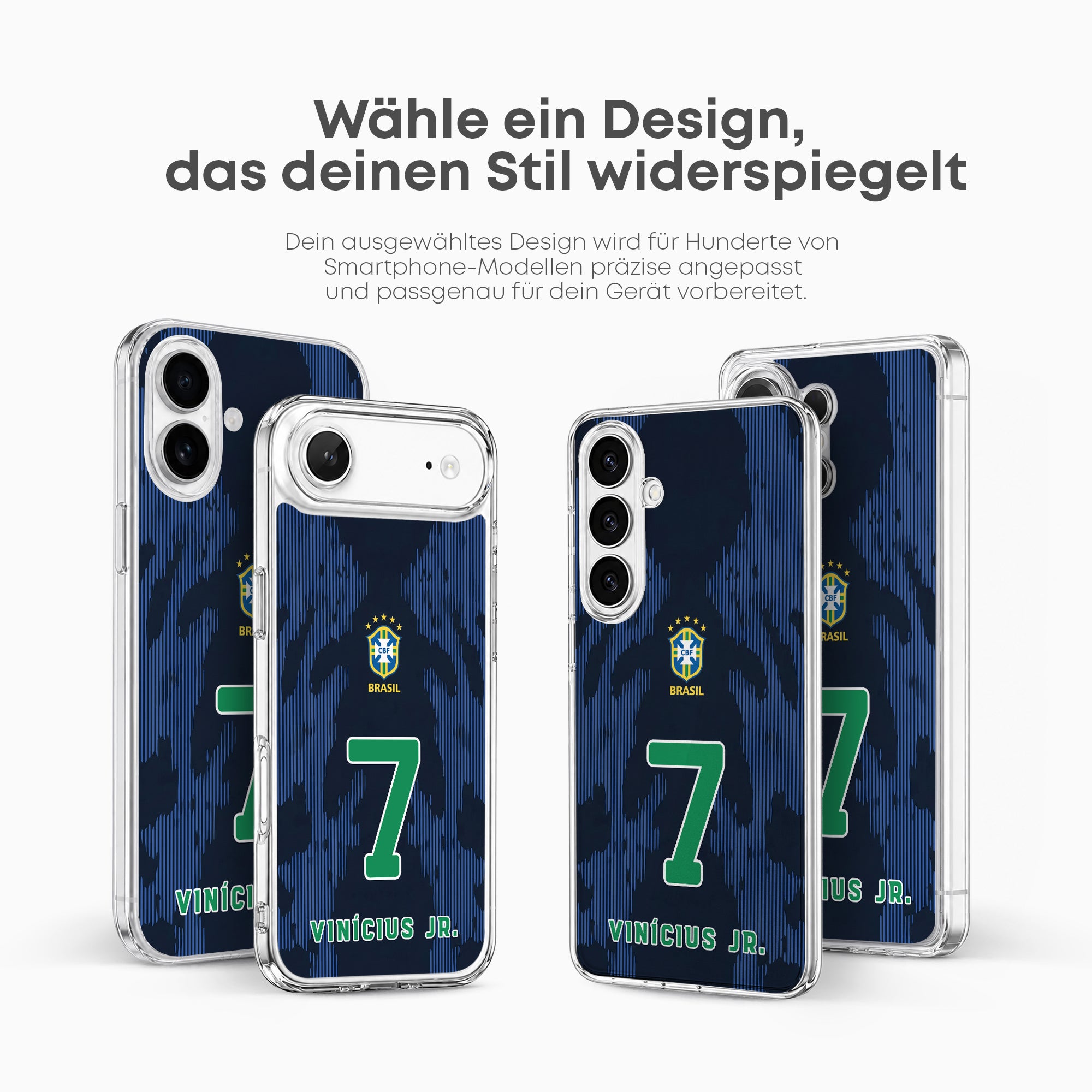 Brazil WM 2026 Handyhülle – Name & Nummer - 1instaphone