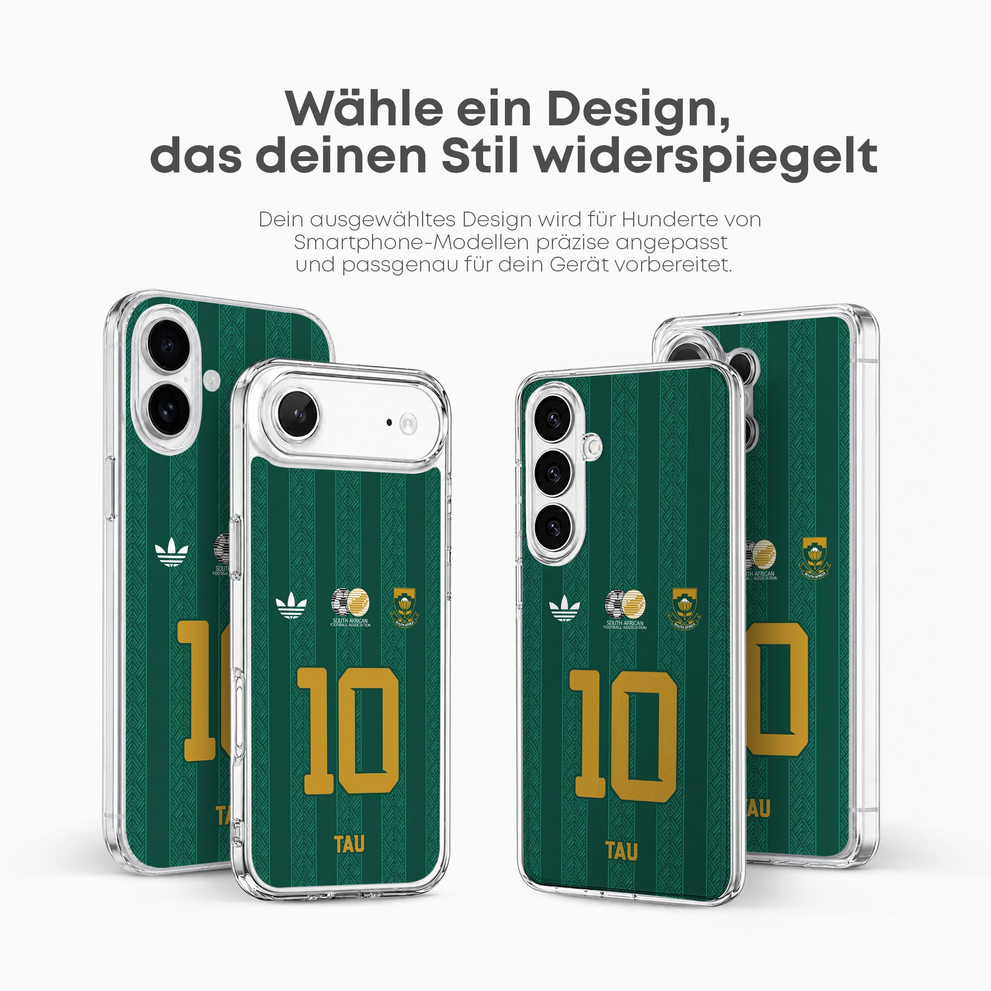 South Africa WM 2026 Handyhülle – Name & Nummer - 1instaphone