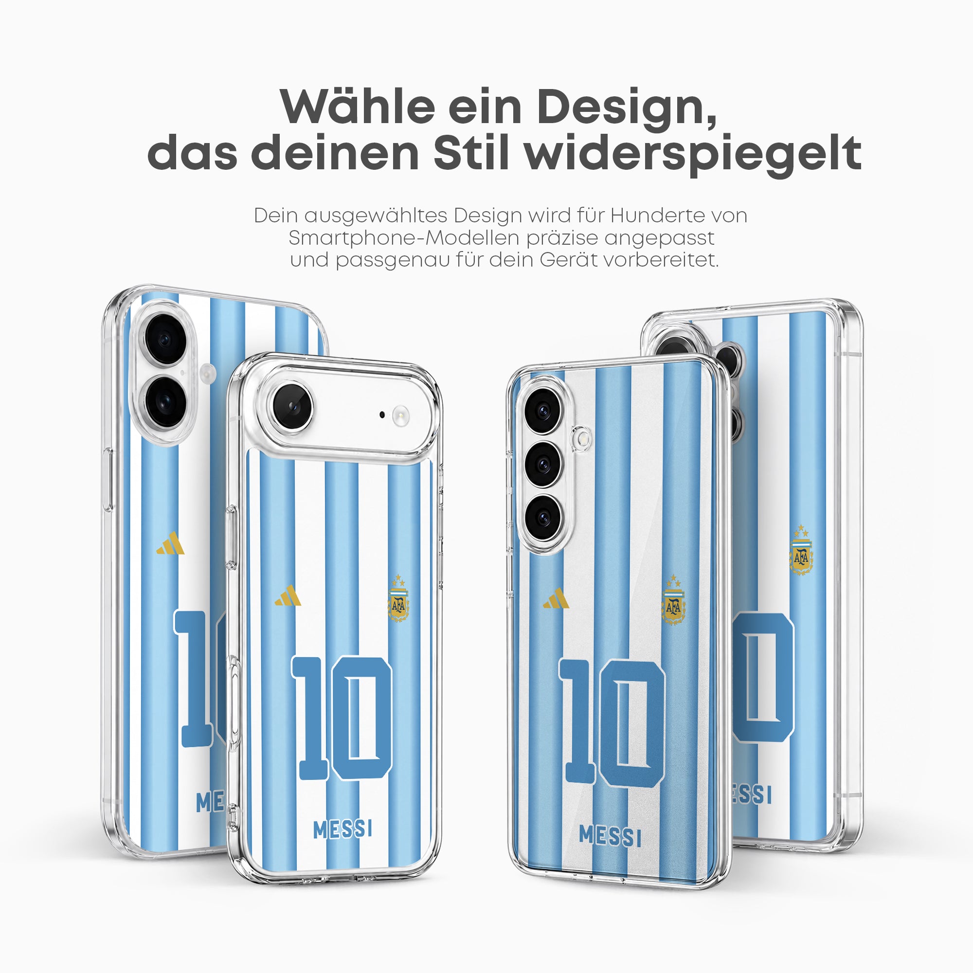 Argentina WM 2026 Handyhülle – Name & Nummer - 1instaphone