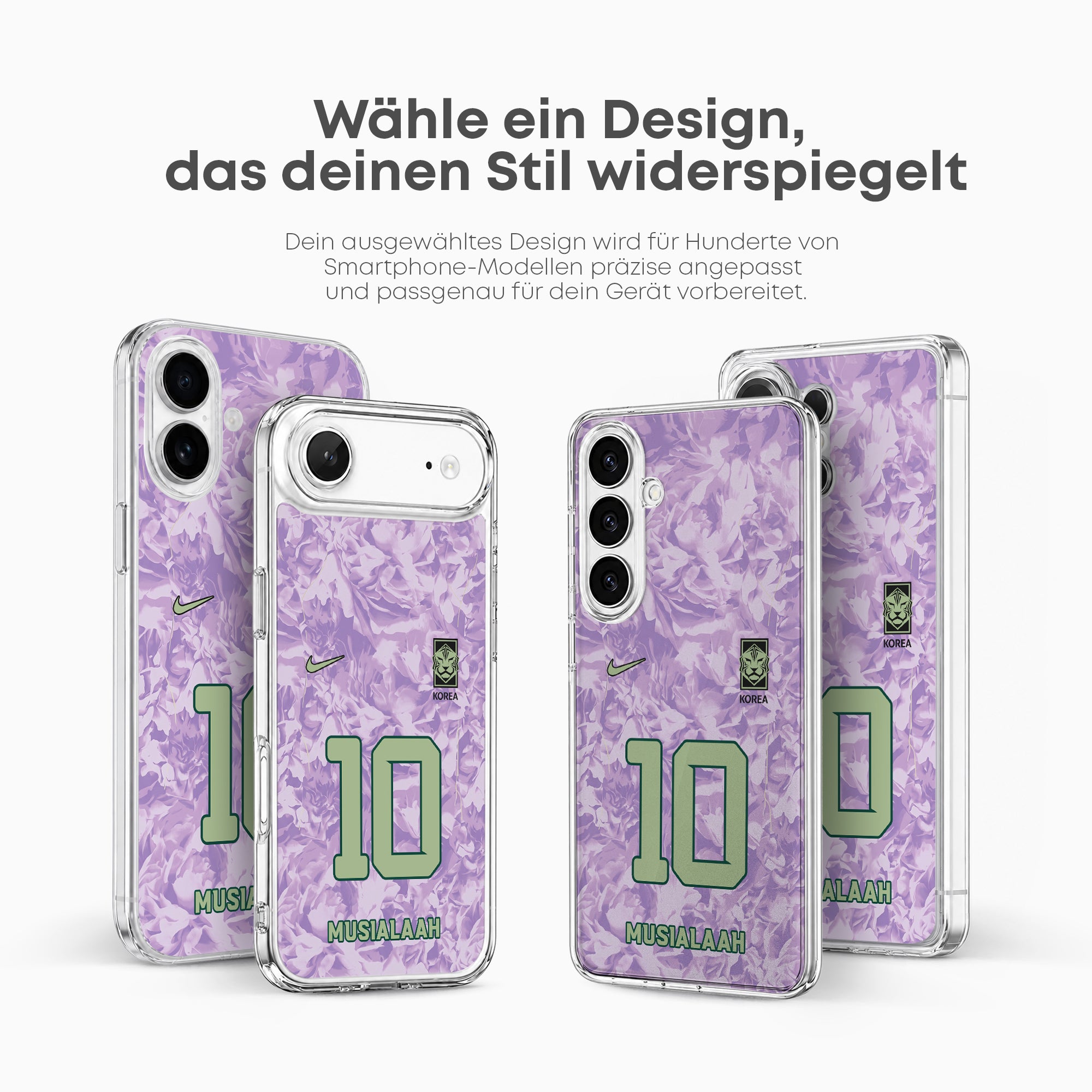 South Korea WM 2026 Handyhülle – Name & Nummer - 1instaphone