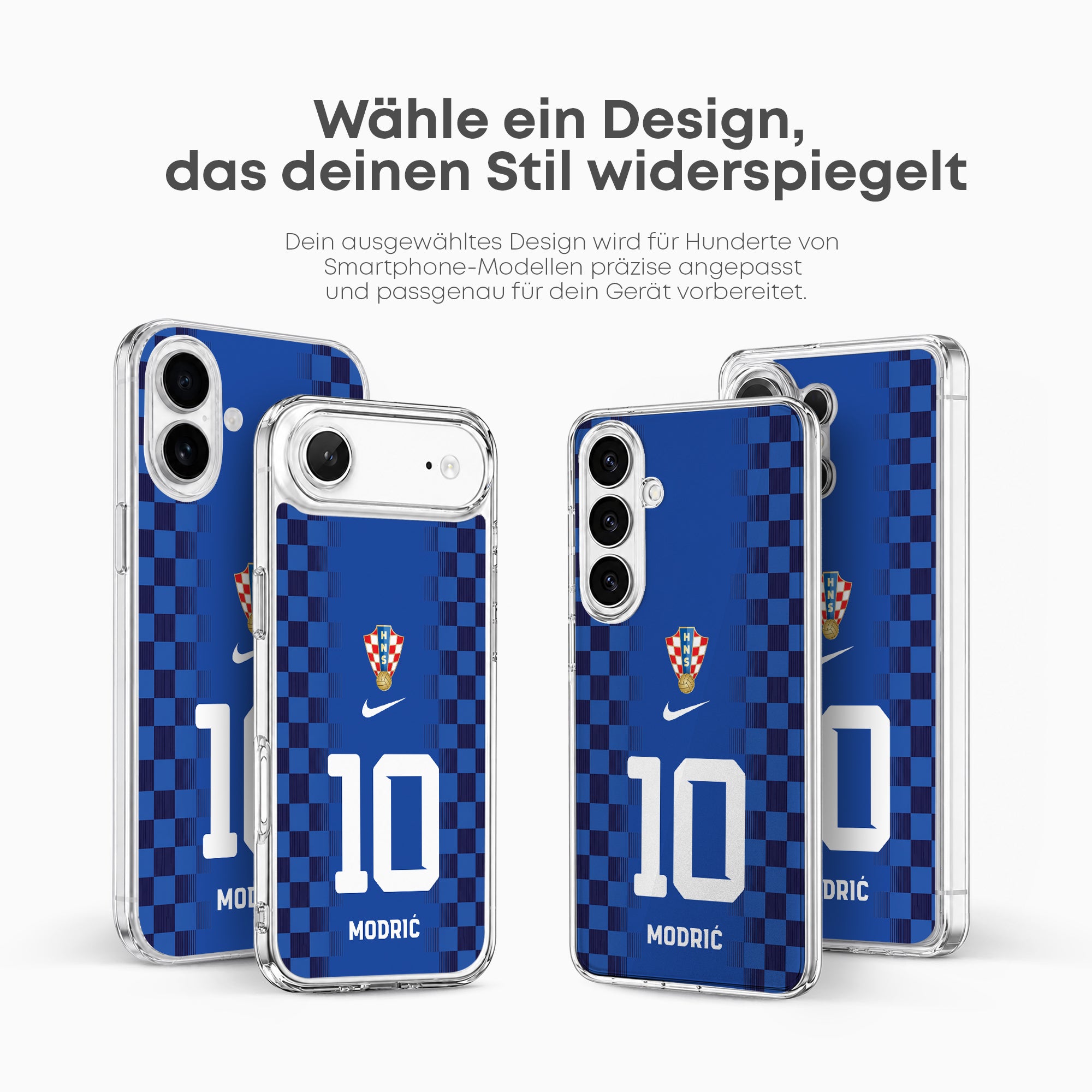 Croatia 2026 Handyhülle – Name & Nummer - 1instaphone
