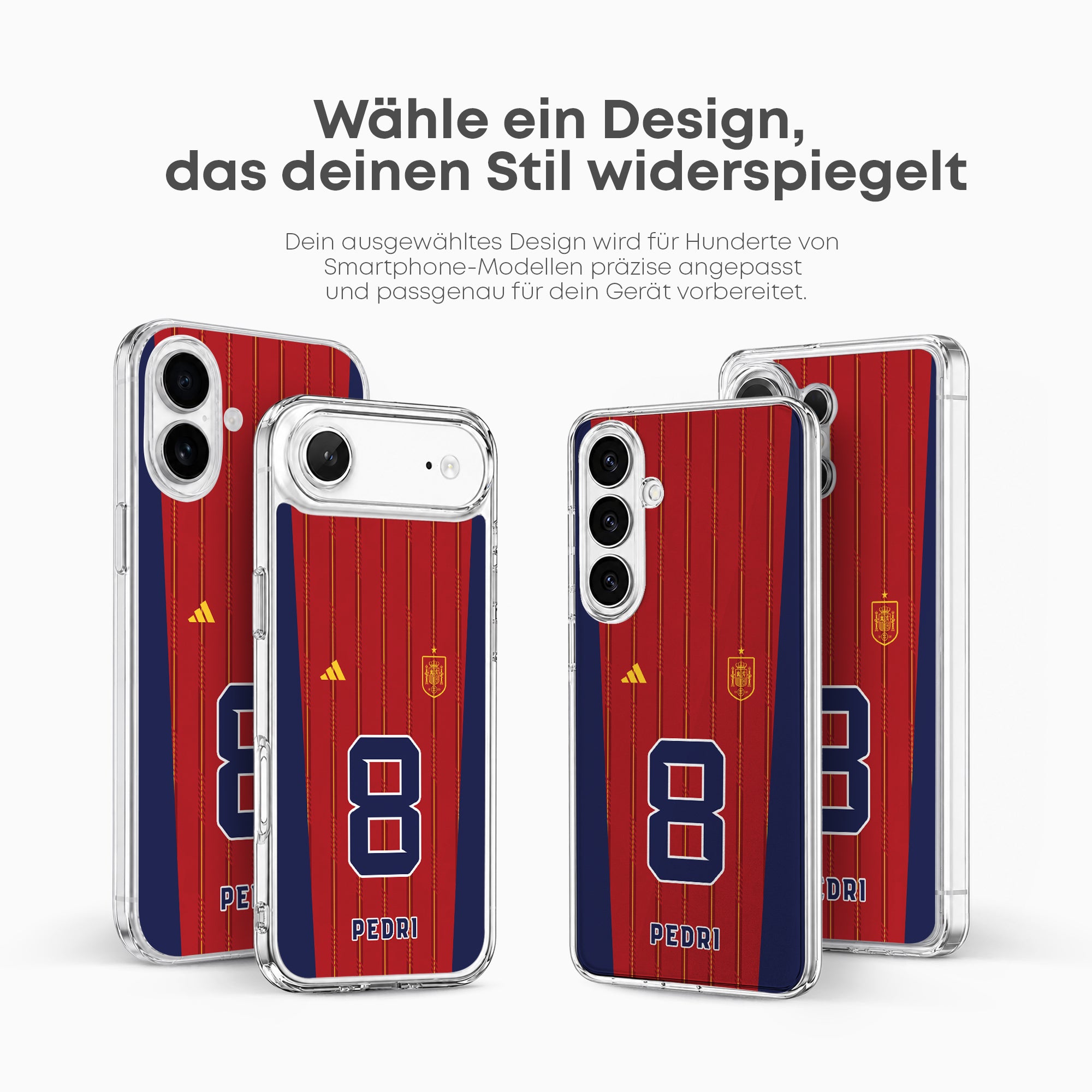 Spain WM 2026 Handyhülle – Name & Nummer - 1instaphone