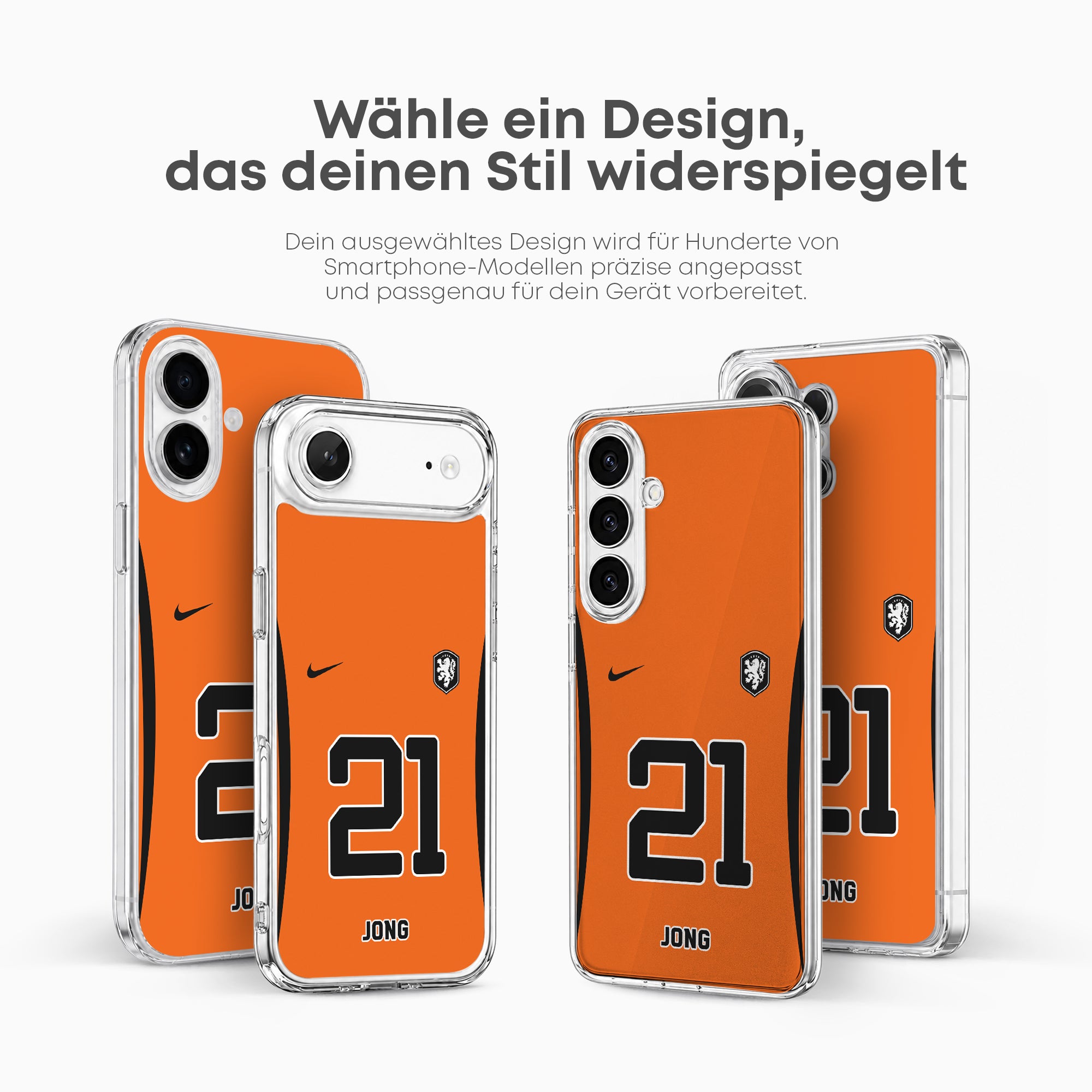 Netherlands 2026 Handyhülle – Name & Nummer - 1instaphone