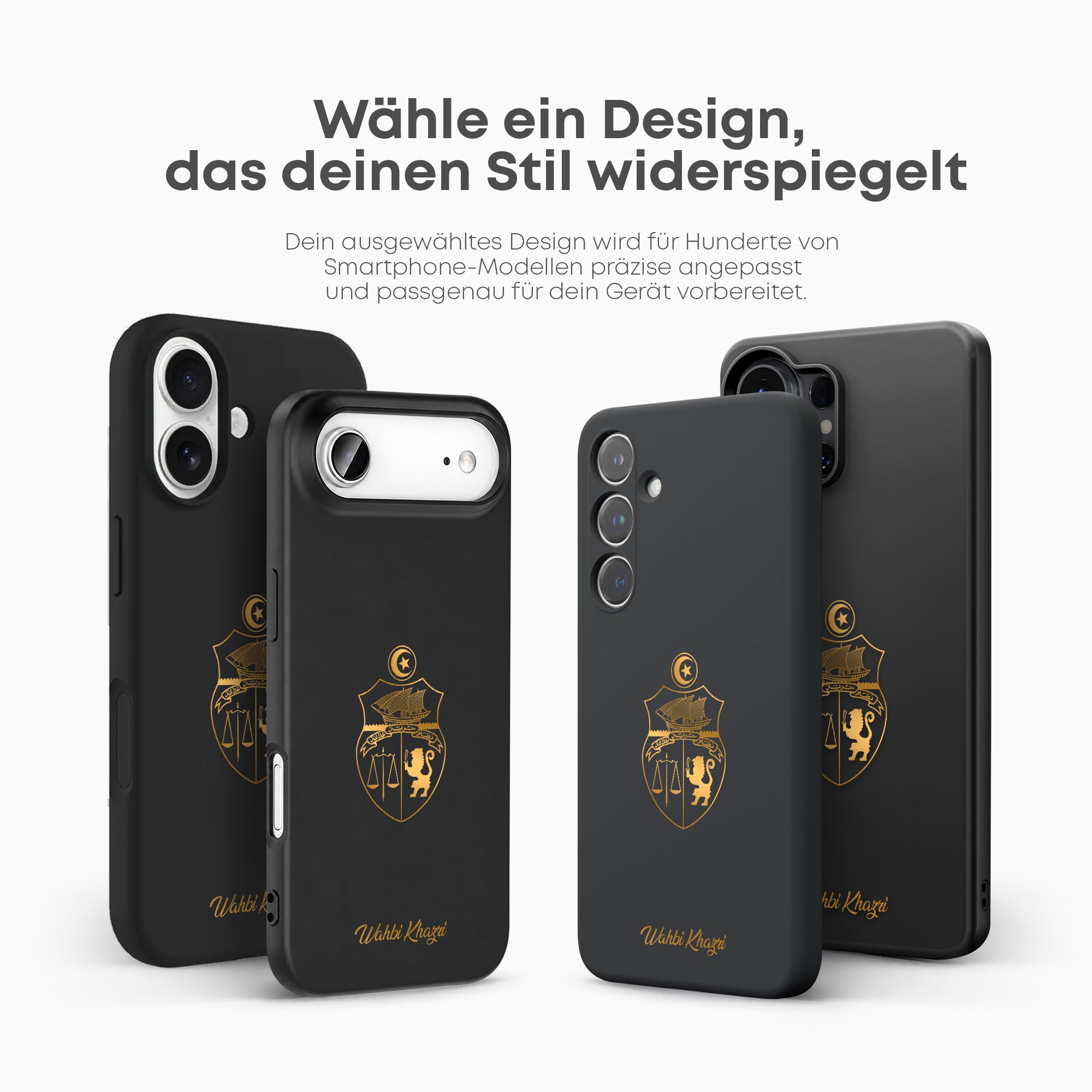 Handyhüllen mit Länderwappen - Tunesien - 1instaphone