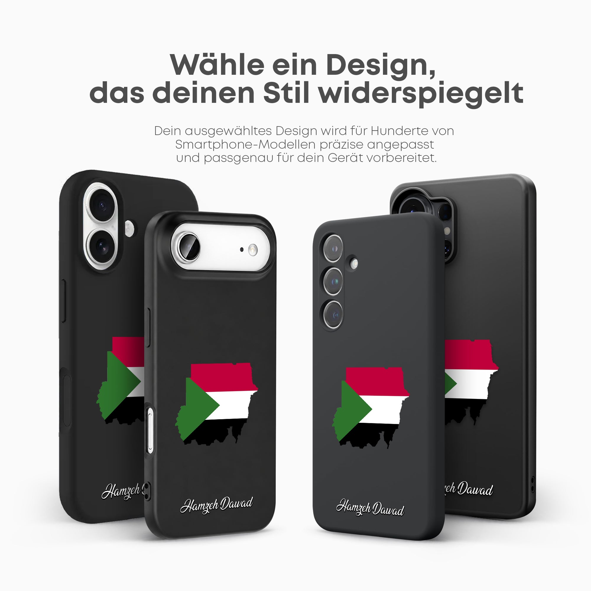 Handyhüllen mit Flagge - Sudan - 1instaphone