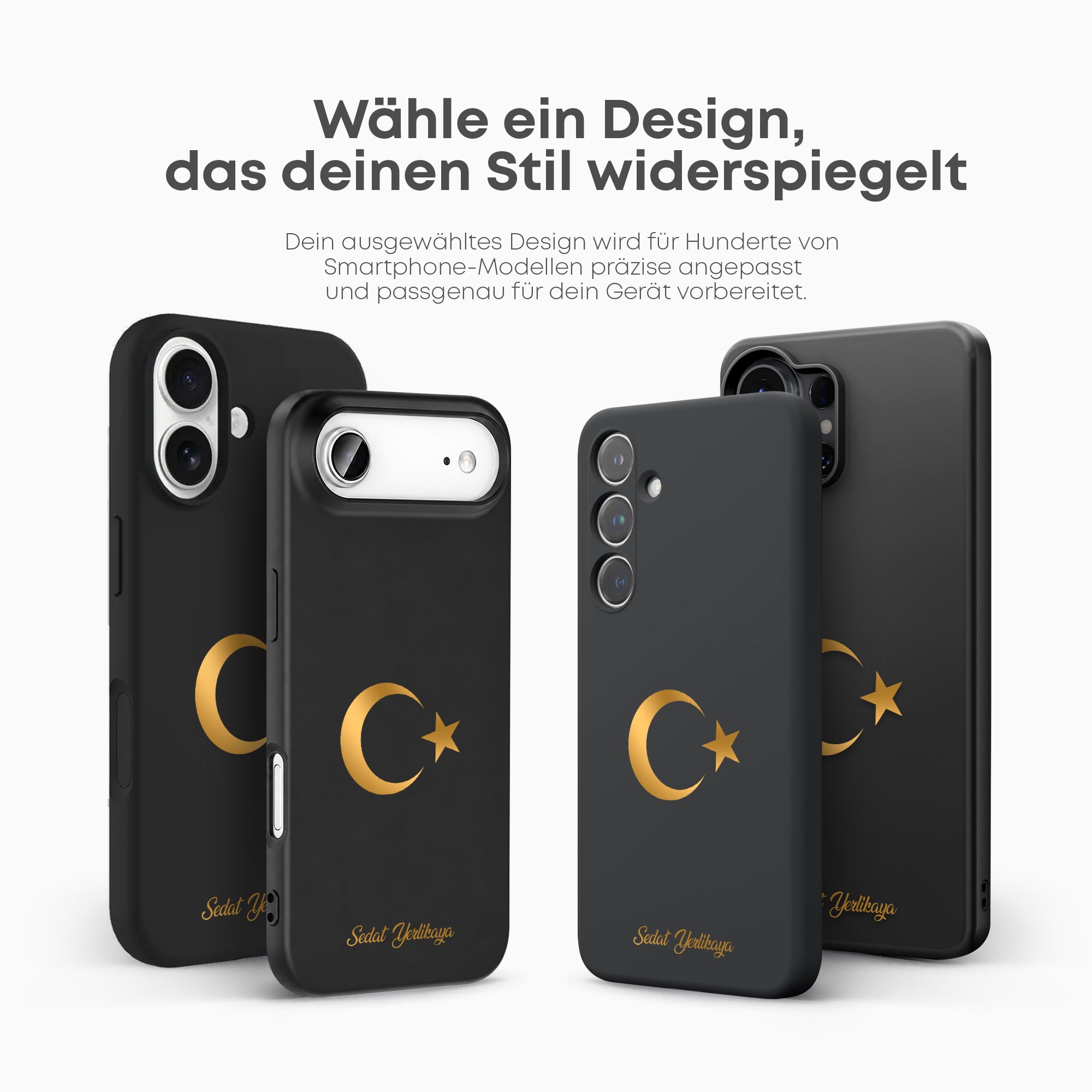 Handyhülle mit Länderwappen - Türkei - 1instaphone