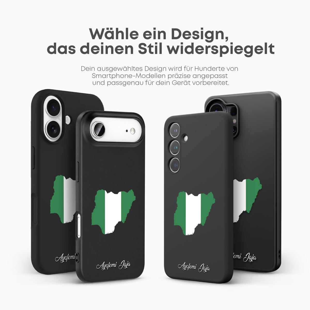 Handyhüllen mit Flagge - NIGERIA - 1instaphone